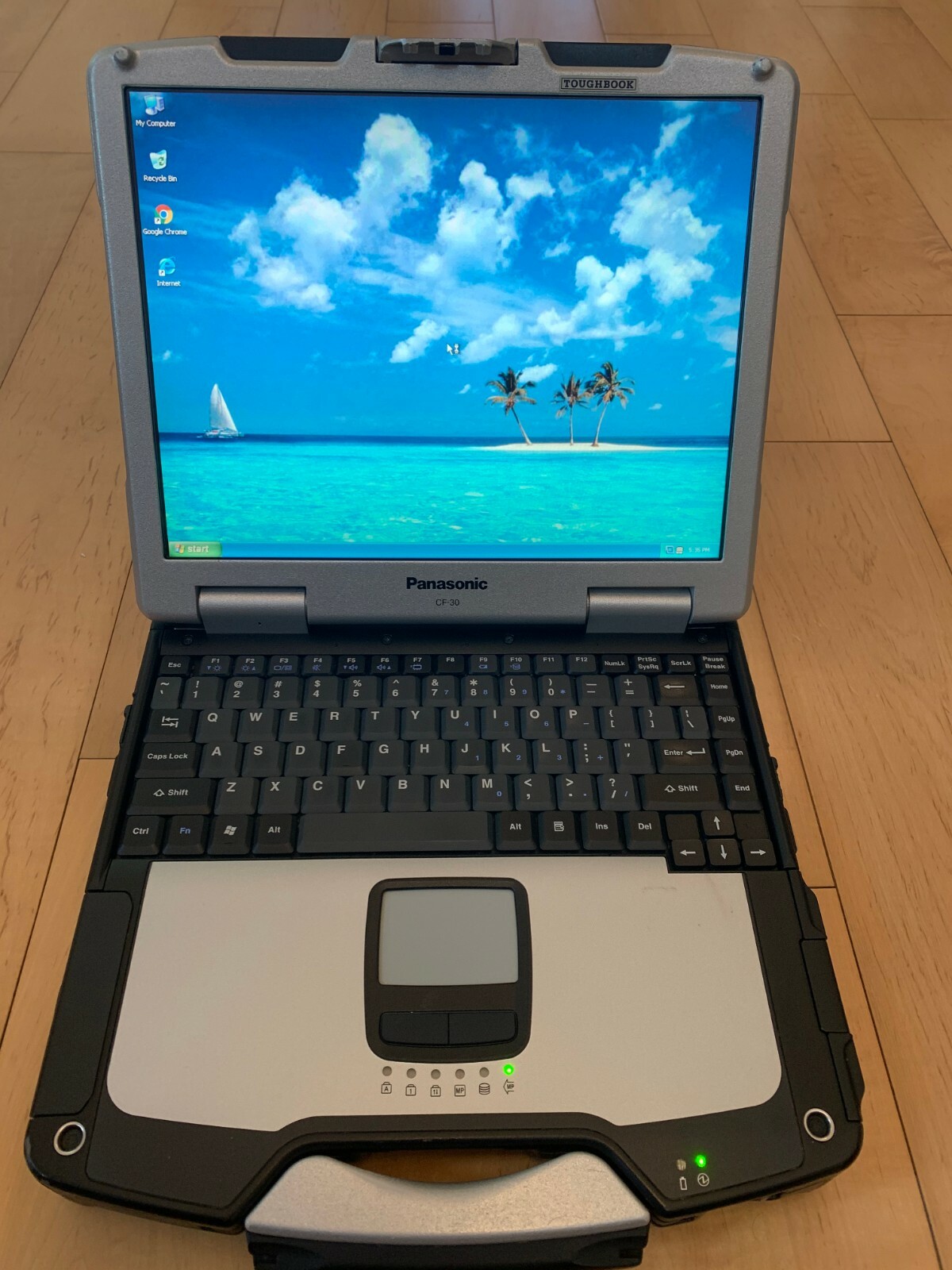 PANASONIC CF-30 TOUGHBOOK 1.66GHZ LAPTOP CF30 RUGGED TOUGH BOOK 320GB WIN XP