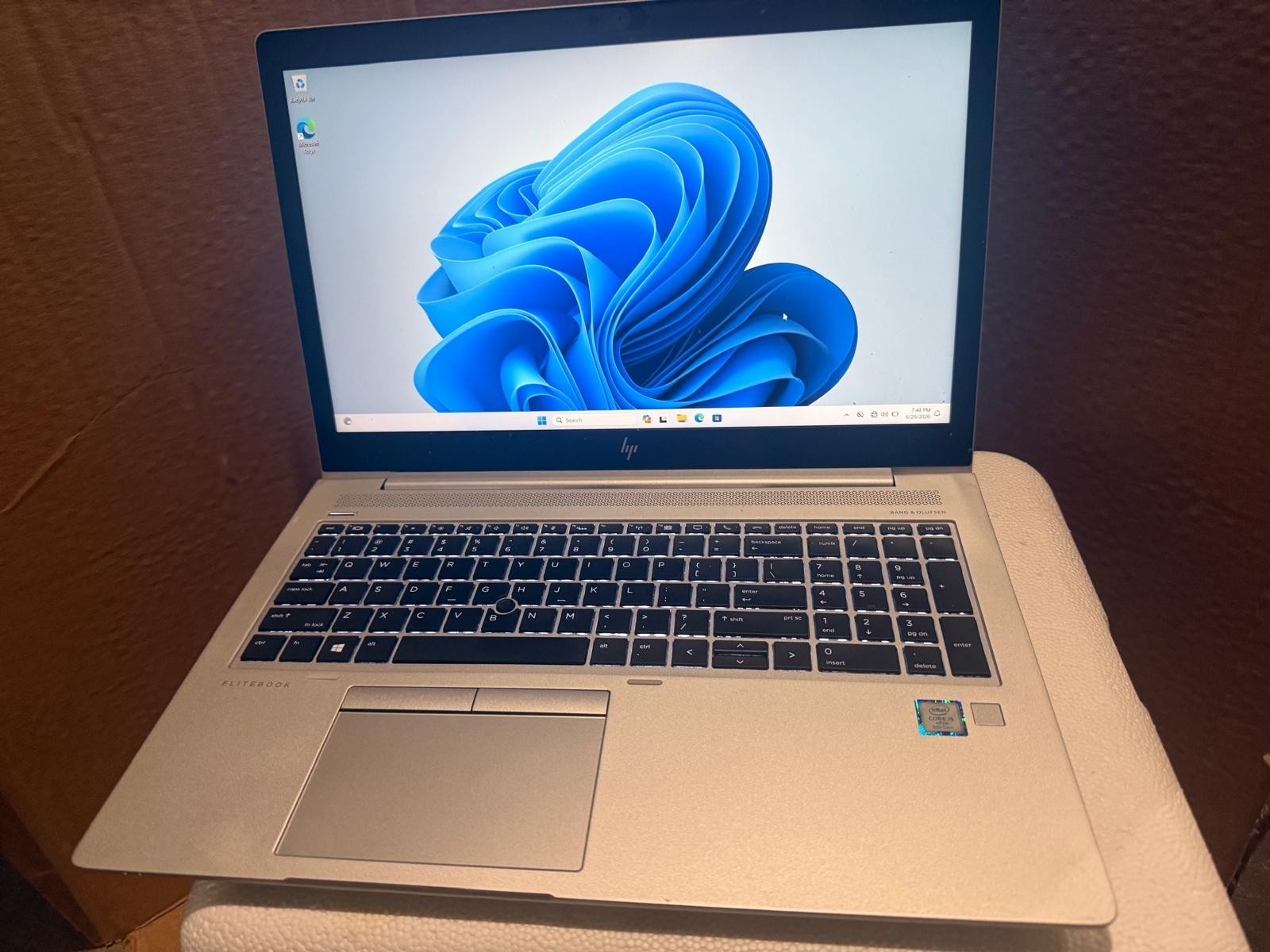 HP EliteBook 850 G5 Core i5-8350U 1.90GHz 8GB RAM 256GB WINDOWS 11 PRO, WEBCAM