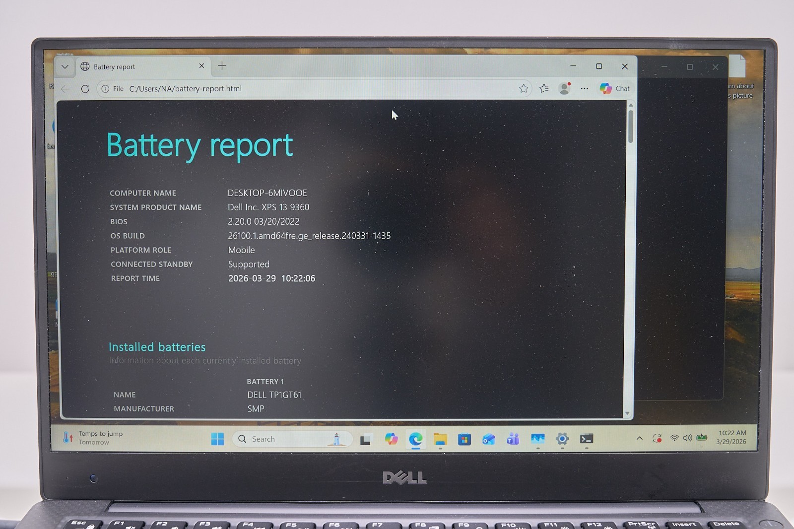 Dell XPS 13 9360 i7-8550U 8GB 256GB SSD 13
