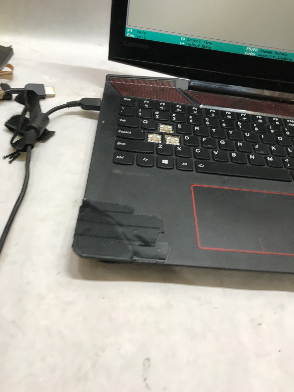 Lenovo Y720-15IKB 15″ Intel Core i7 NO RAM NO HDD/OS GTX 1060 For Parts READ -DW