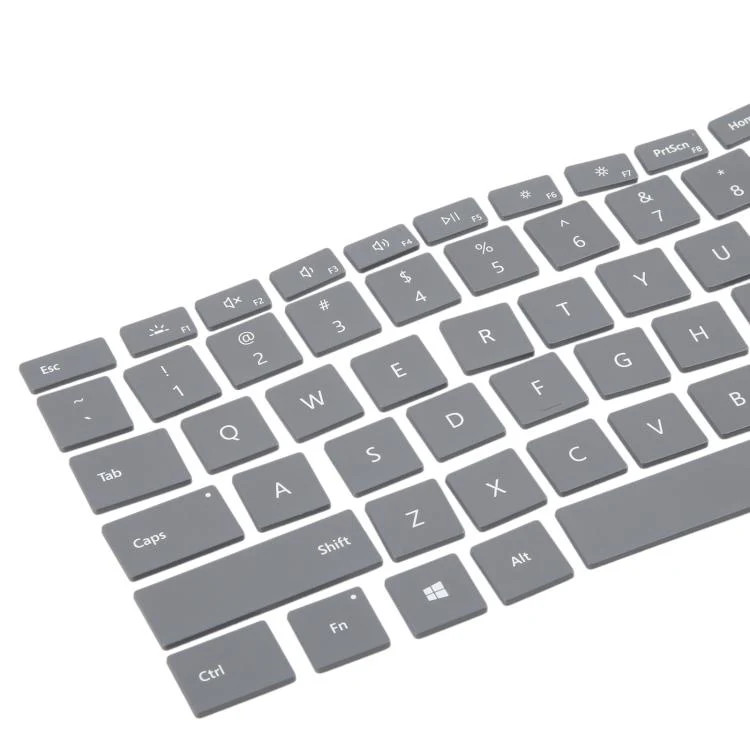 US English Version Keycaps, For Microsoft Surface Laptop 3 / 4 / 5(Gray), For M
