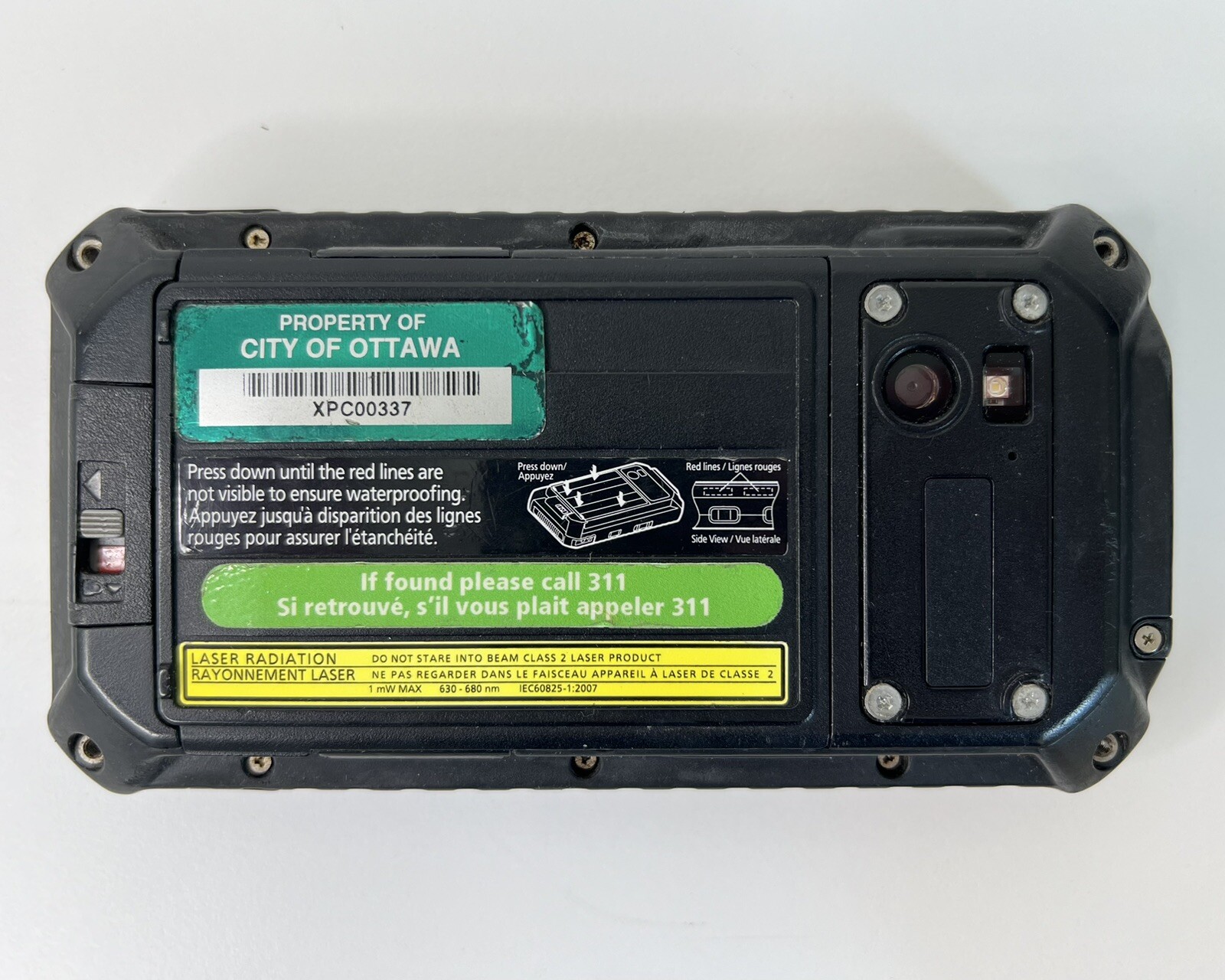 Panasonic Toughpad FZ-X1 Rugged Handheld Barcode Computer WORKING No Battery
