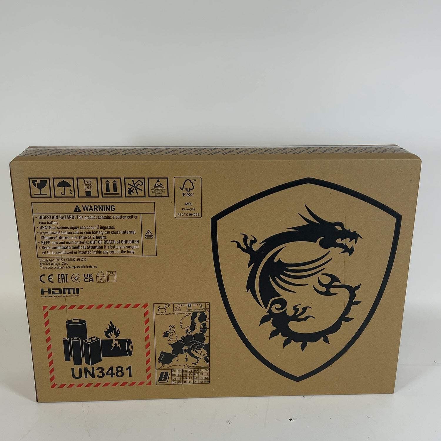 New MSI Cyborg 15 B2RWFKG 15.6″ Core 7 240H 32GB RAM 1TB SSD GeForce RTX 5060