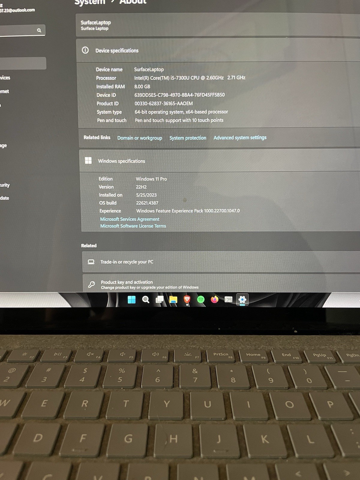 Microsoft Surface Laptop + Surface Docking Station