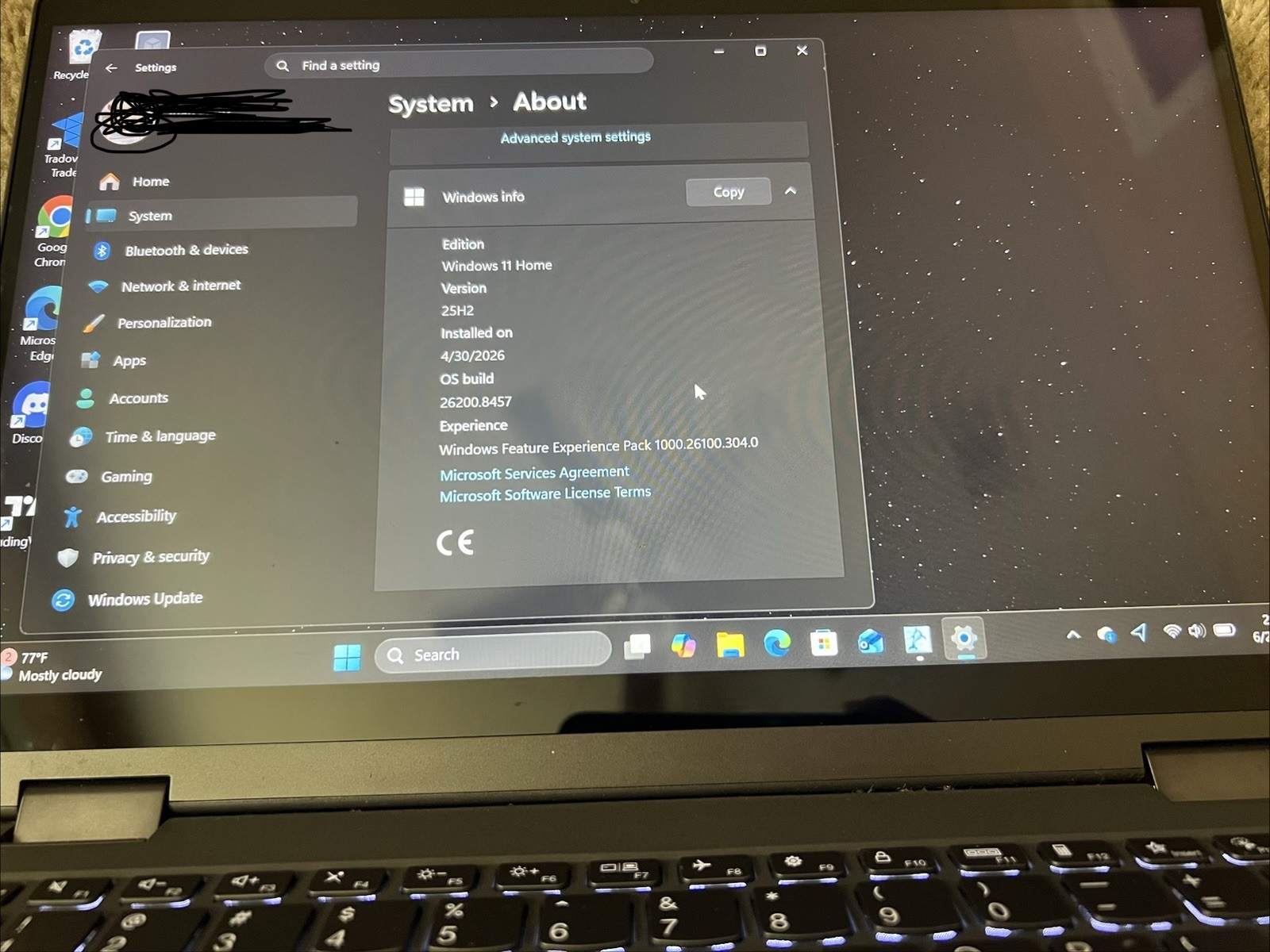 Lenovo Flex 5 14″ Touch Ryzen 5 4500U 16GB 238GB SSD Win 11 Backlit