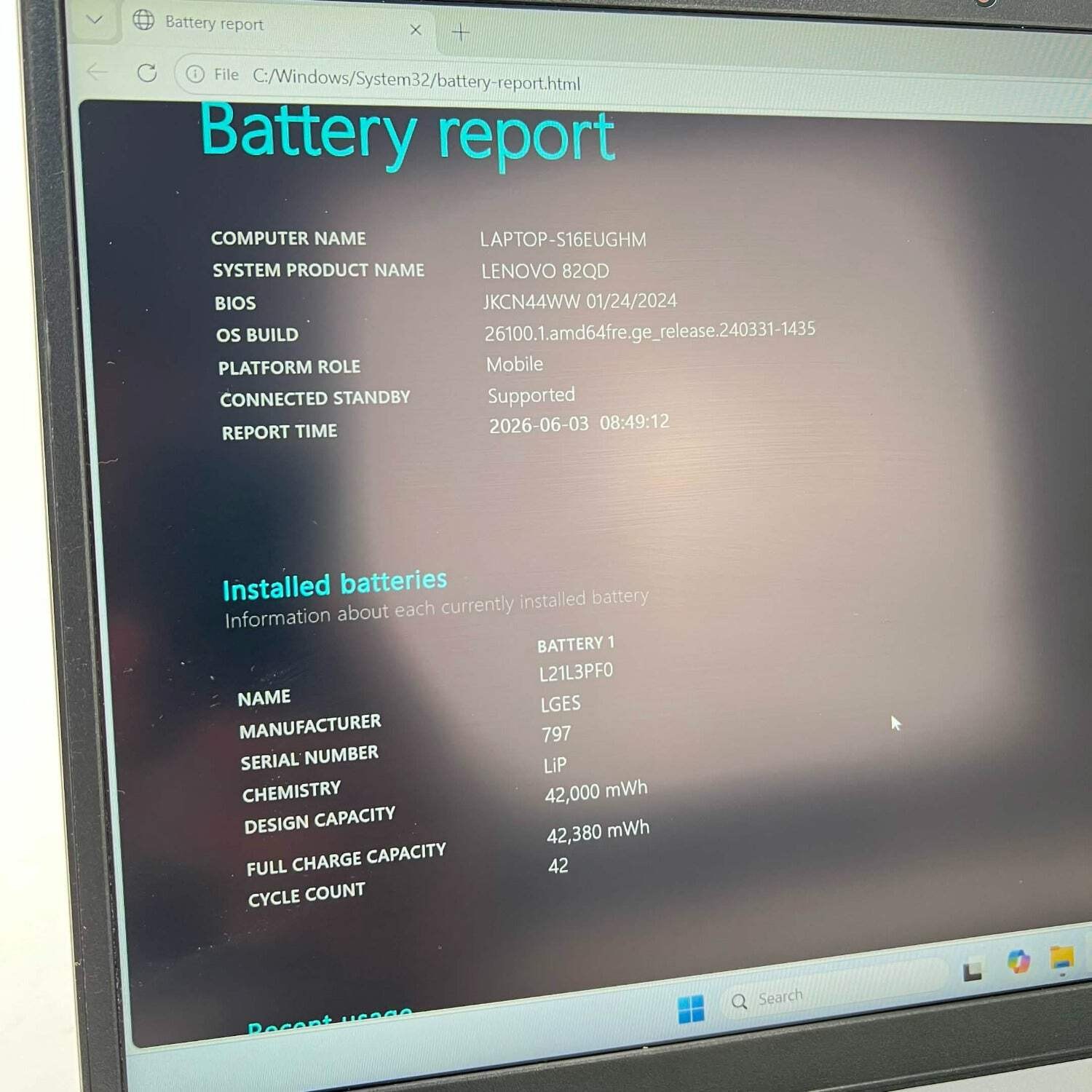 Lenovo ideapad 1i 15IAU7 15.6″ i3-1215U 1.2GHz 8GB RAM 256GB SSD