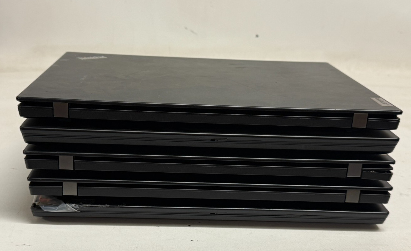 Lenovo ThinkPad L14 14″ (Mixed CPU – 8GB RAM – NO OS/HDD) – Lot of 5