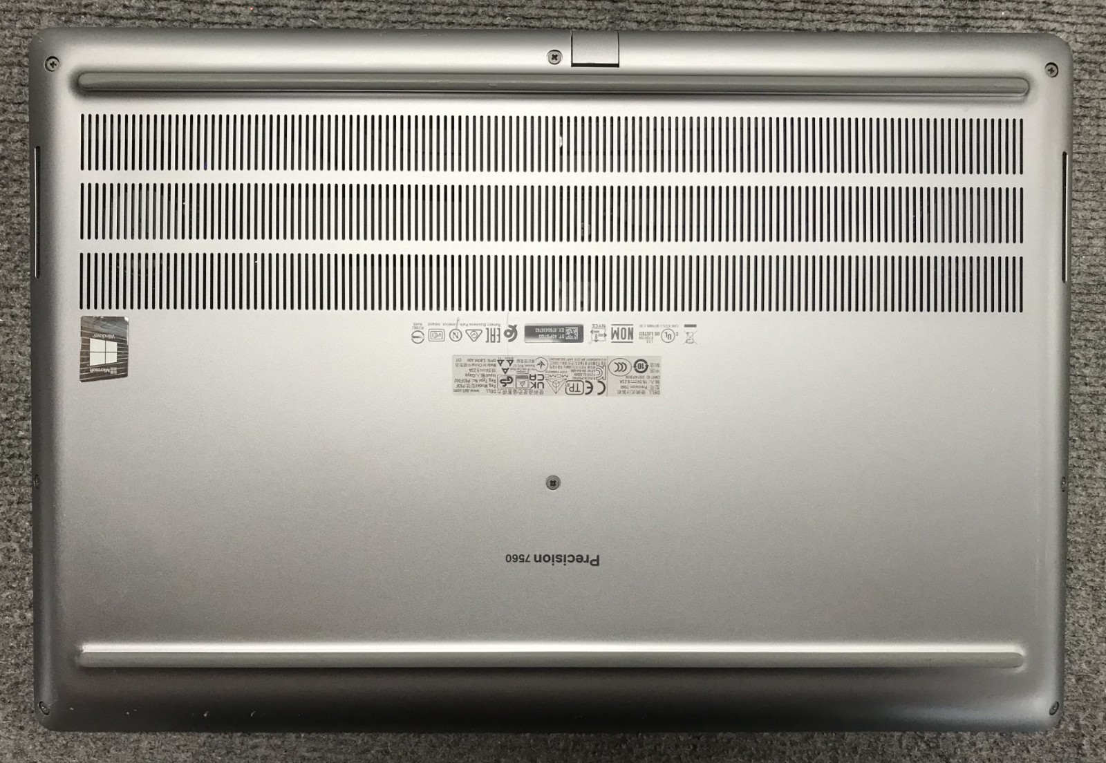 Dell Precision 7560 15.6″ Laptop i9-11950H, No RAM/Storage, Boots to BIOS