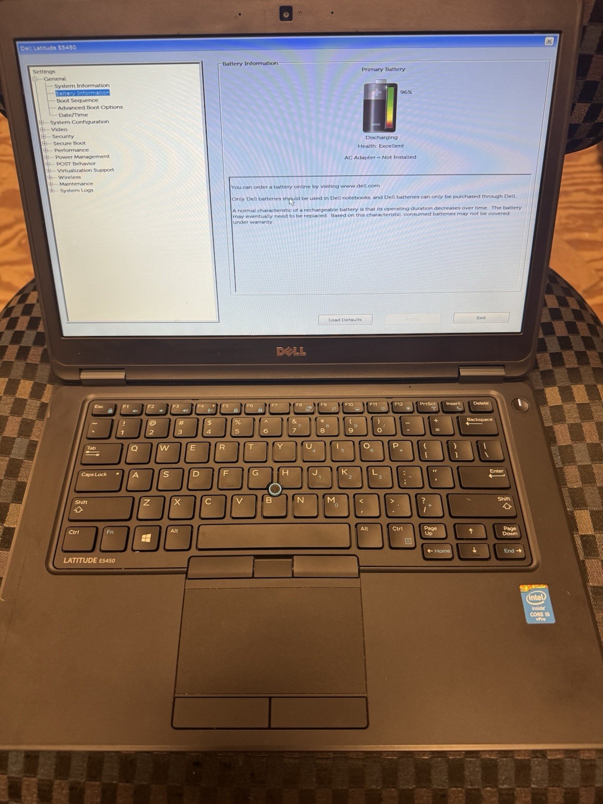 Dell Latitude E5450 14″ i5-5300U 8GB 256GB SSD Win 11 Pro Black