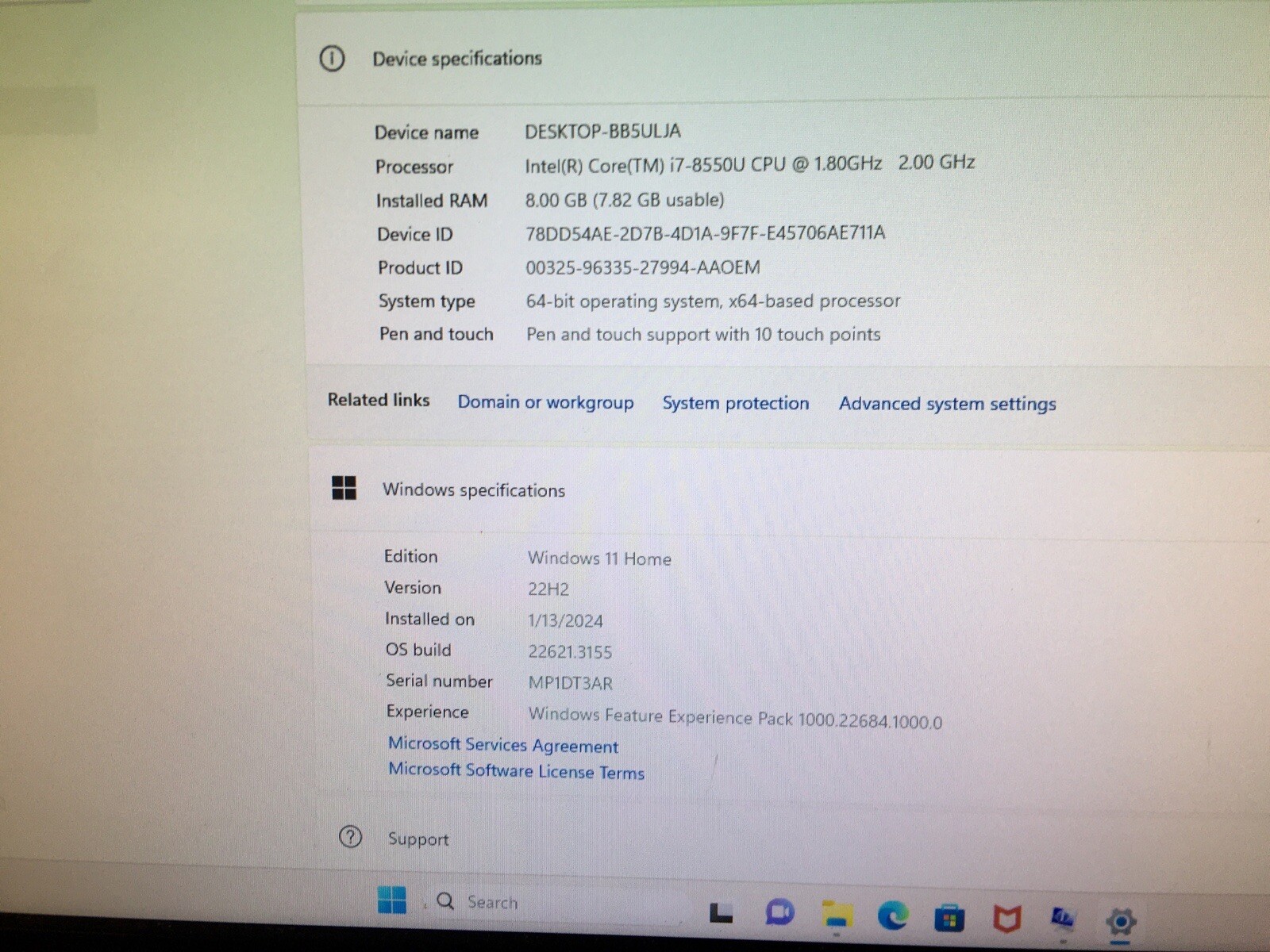 Lenovo YOGA 730-15IKB Base Intel Core i7 8550U 8GB DDR4 Laptop – Iron Gray