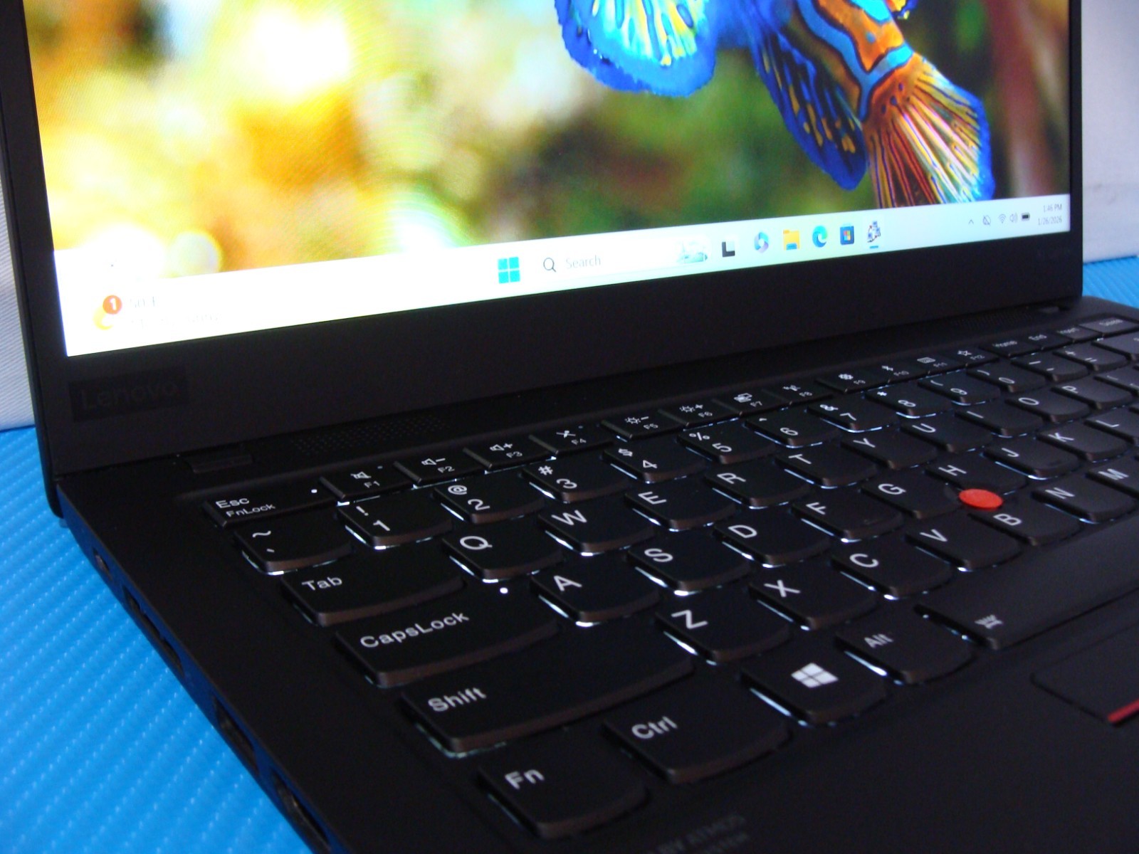Lenovo ThinkPad X1 Carbon Gen 7 14″ FHD i5-8265U 1.6GHz 8GB 256GB Win 11 Pro +PA