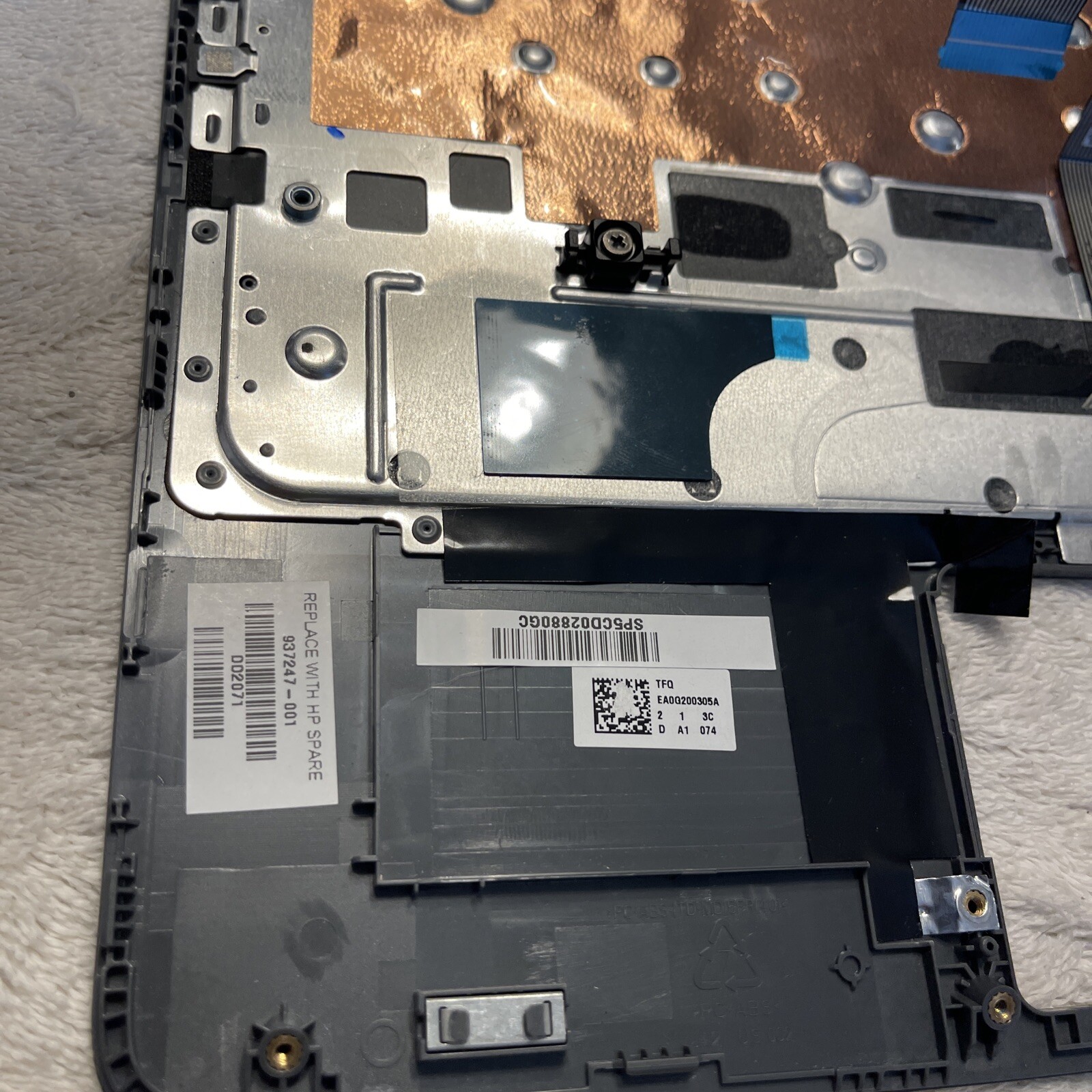 HP Chromebook X360 11 G1 EE Keyboard Keypad N3350 OEM