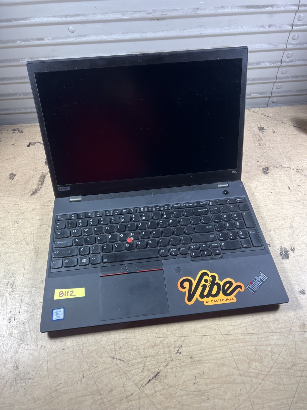 THINKPAD T590 INTEL CORE I5 8TH GEN 8GB RAM **NO HD/ NO CADDIE/ NO OS/ NO CHARGE