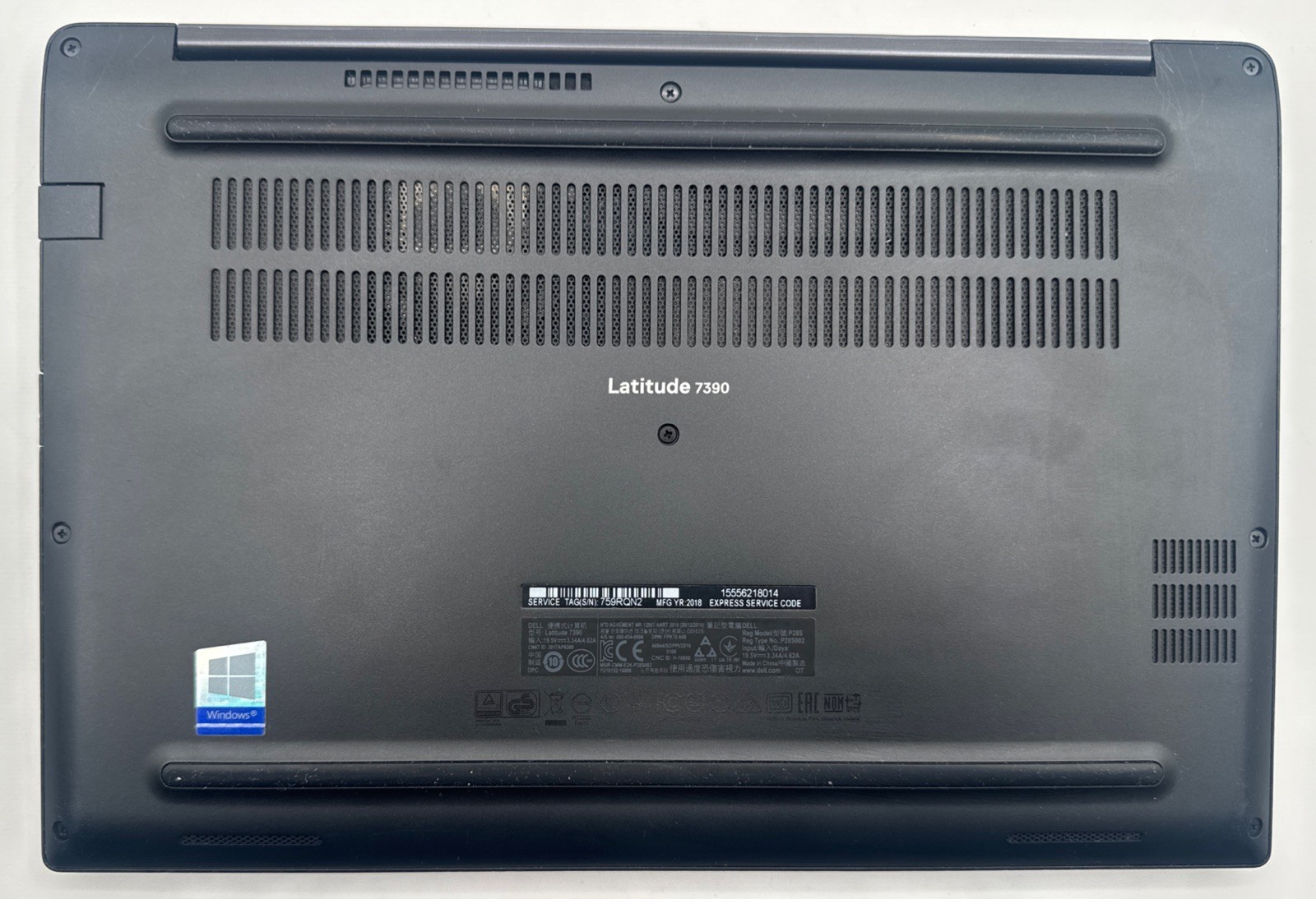 Dell Latitude 7390 13.3″ Laptop Intel Core i5-7300U 16GB RAM – BAD MOUSE