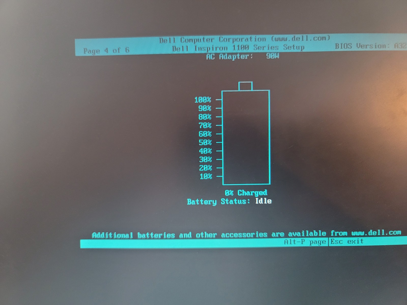DELL INSPIRION 1100 INTEL CELERON CPU 2.30Ghz 128 MB RAM 32MB VIDEO WINXP