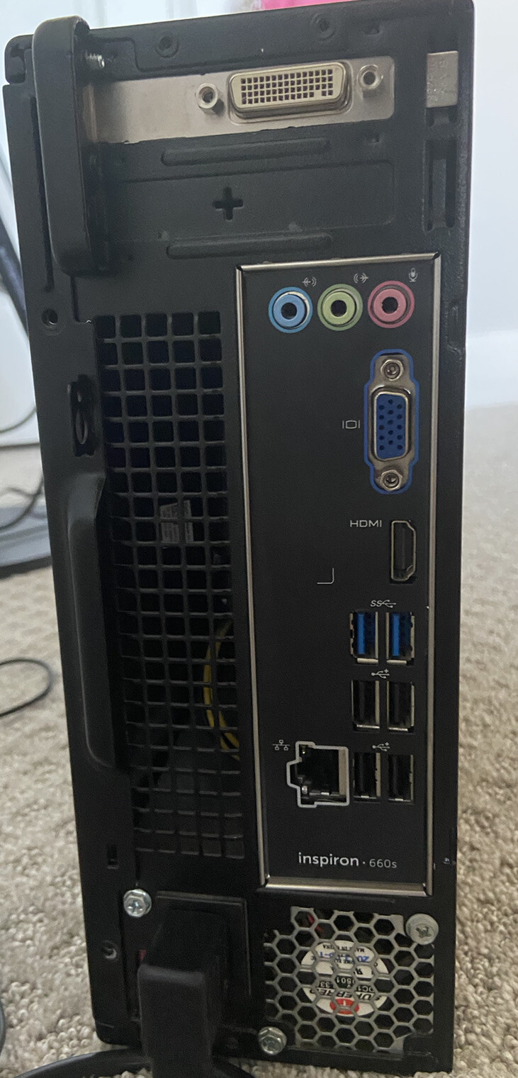 Dell Inspiron 660s SFF Desktop, i5-3570 4GB RAM, 1TB HDD NO OS Radeon HD 6350