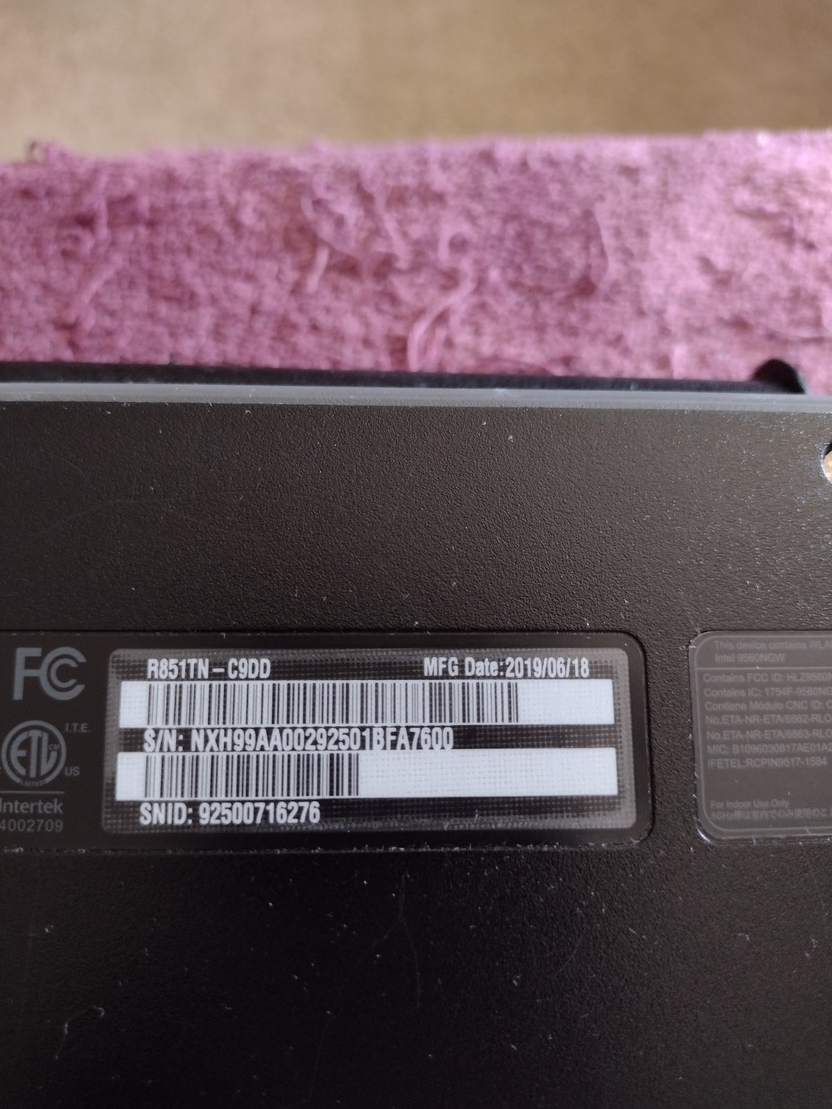 Acer Chromebook Spin 512 R851TN-C9DD Flip N4100 32GB 12″TOUCH NX.H99AA.002 CLEAN