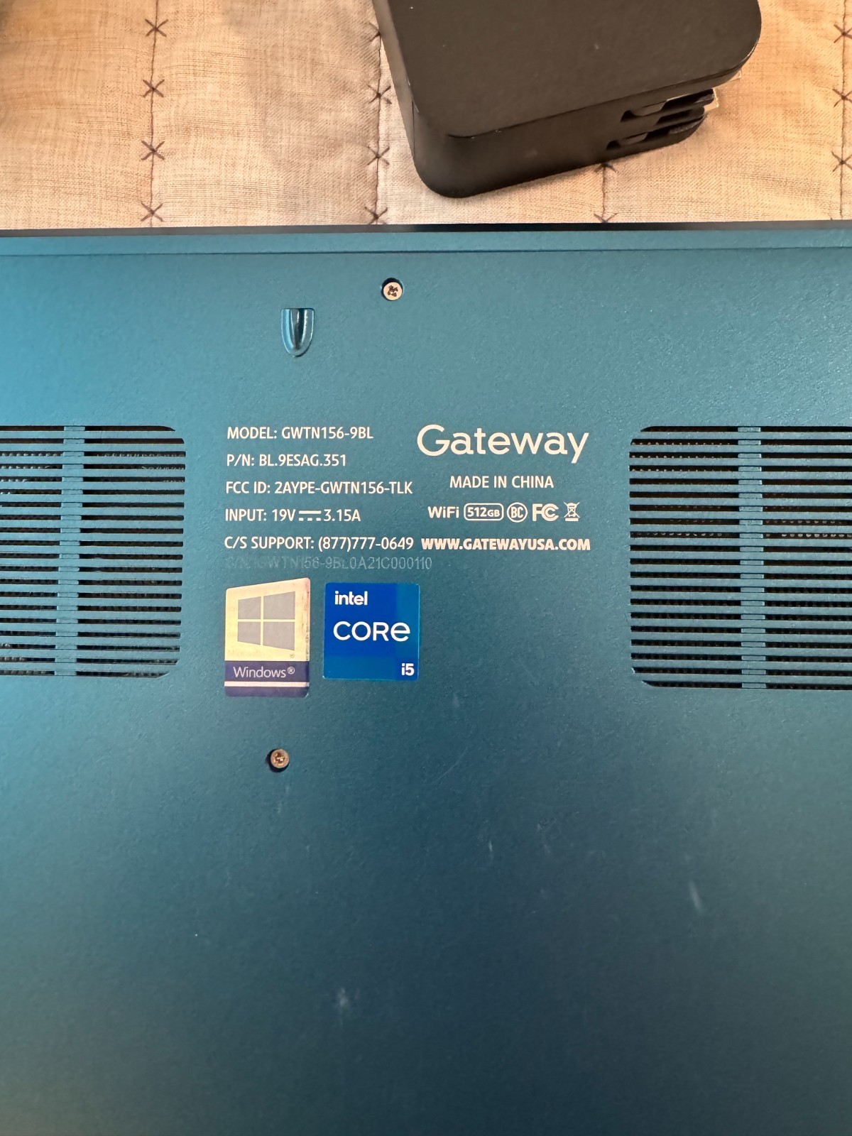 Gateway GWTN156-9BL 15.6″ FHD i5-1135G7 2.4GHz Intel Iris Xe Graphics 16GB RAM