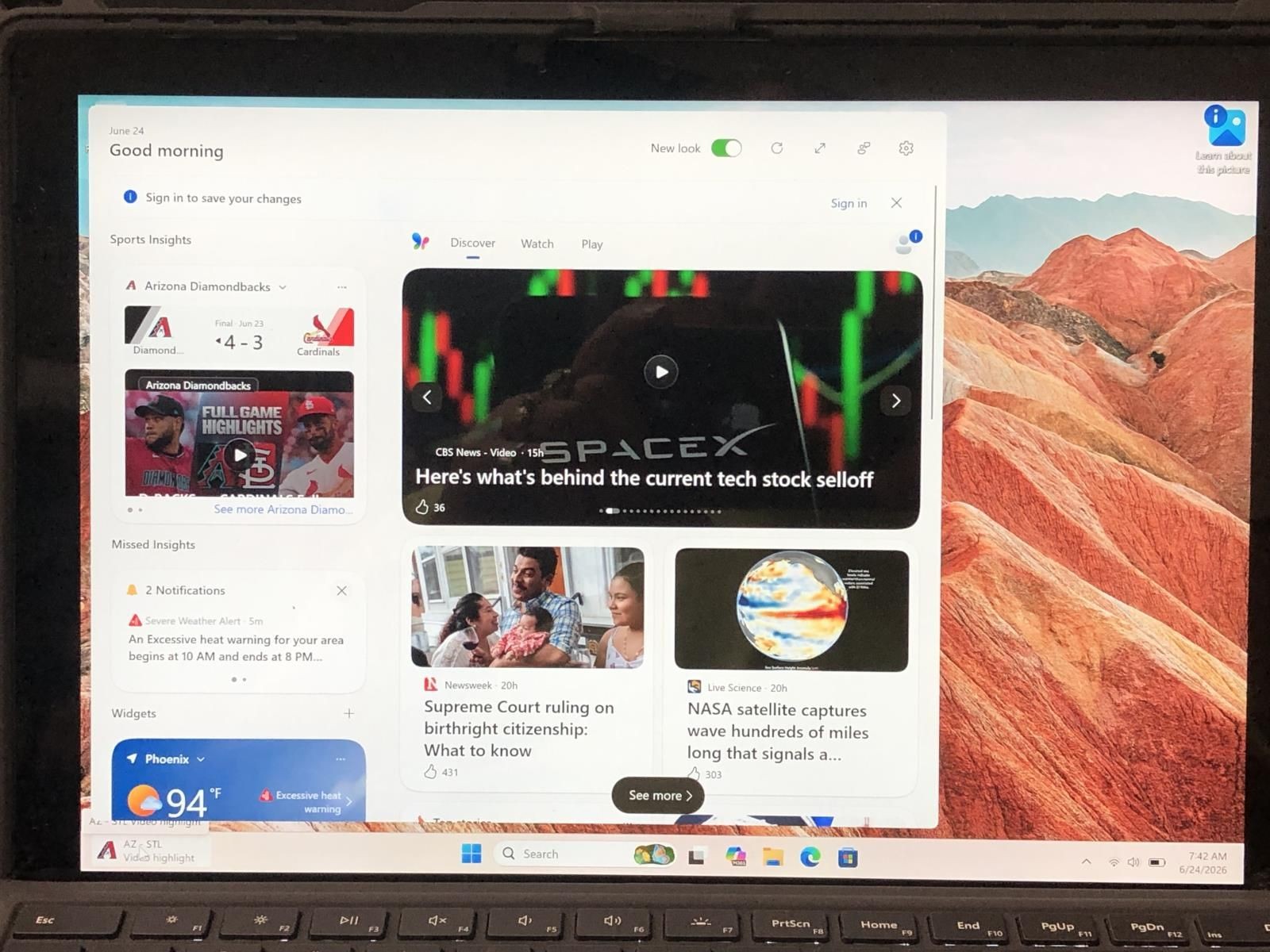 Microsoft Surface Pro 7 1866, 12.3″  Intel Core i3-1005G1, 1.20 GHz, 4GB, 128GB
