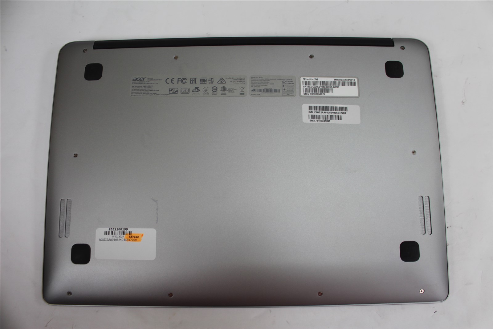 Acer Chromebook 14 CB3-431 14″ FHD Celeron N3160 1.6GHz 4GB RAM 32GB eMMC