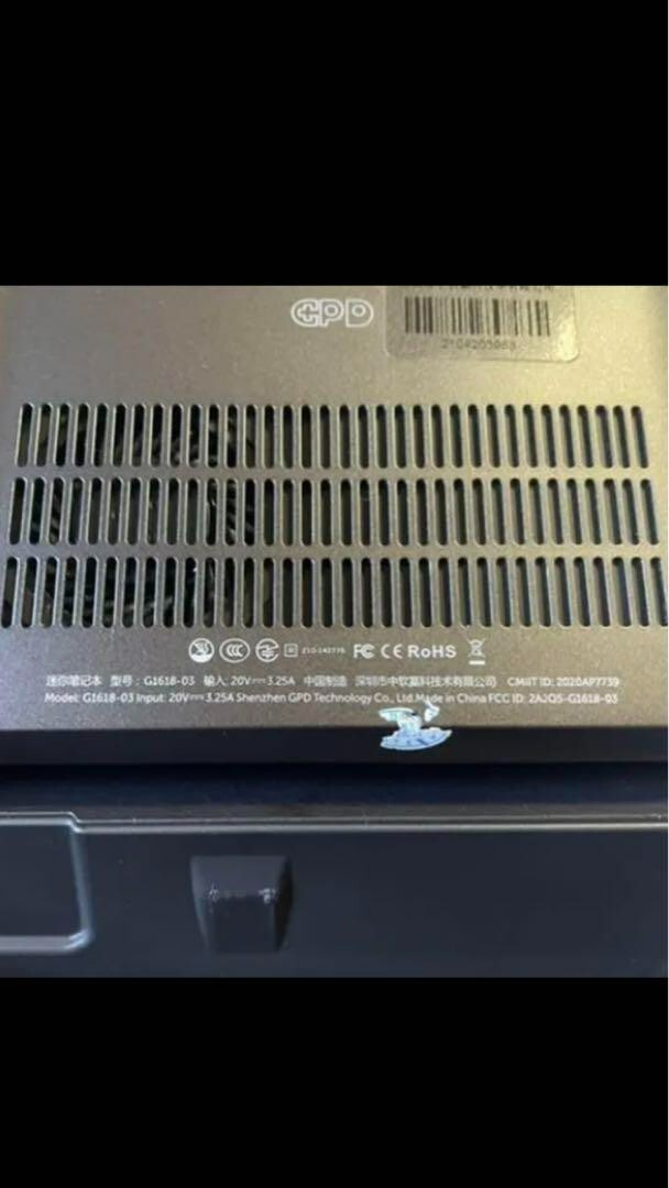 GPD Win 3 1165G7 mini PC Console Black w/Box