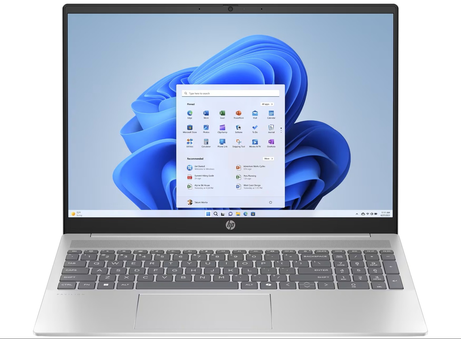 HP Pavilion 16-af0003ca 16″ 2K Intel Core 7 150U 16GB 512GB SSD W11H Laptop, SL