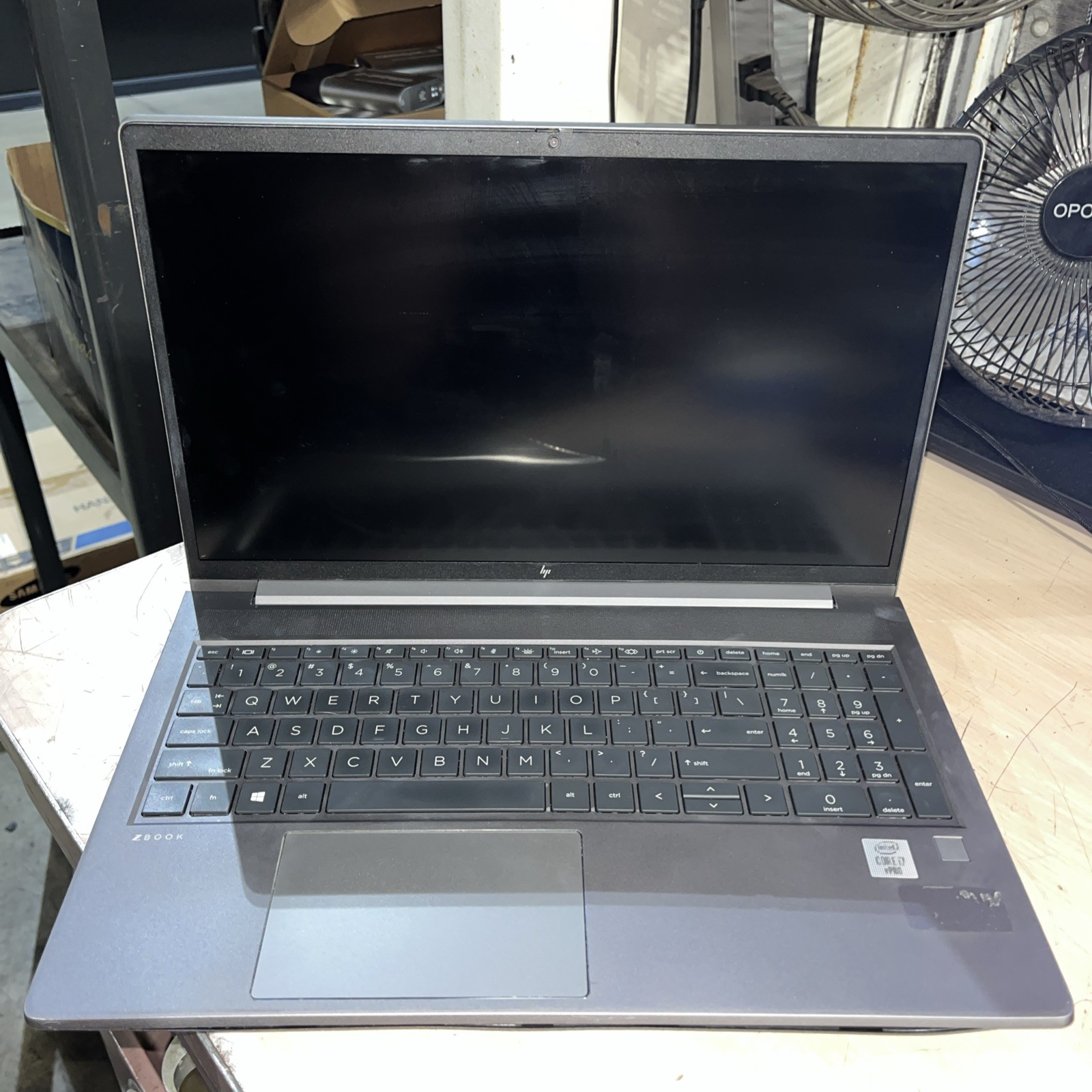 HP ZBOOK POWER G7 MOBILE INTEL CORE I7-10850H 2.70GHZ 8GB RAM NO HD