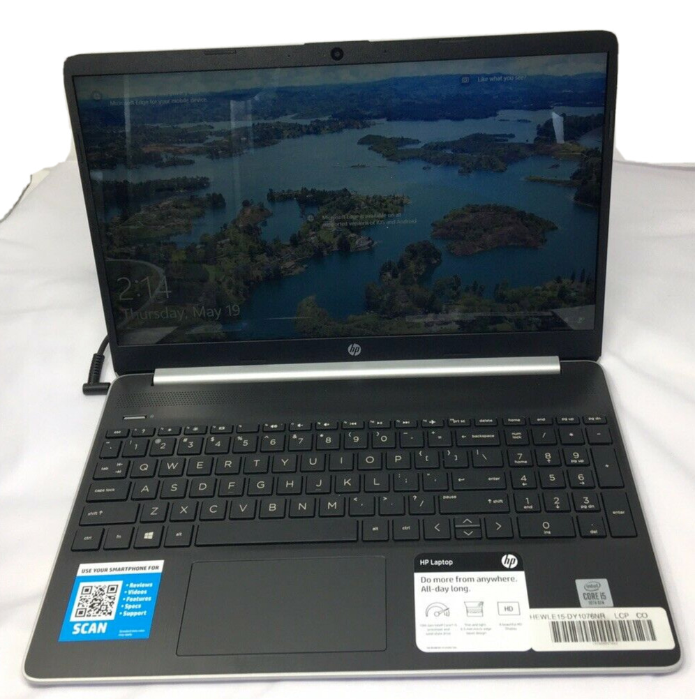Laptop Hp 15-DY1076NR 15.6 in Intel Core i5-1035G1 8GB 256GB SSD Windows 10