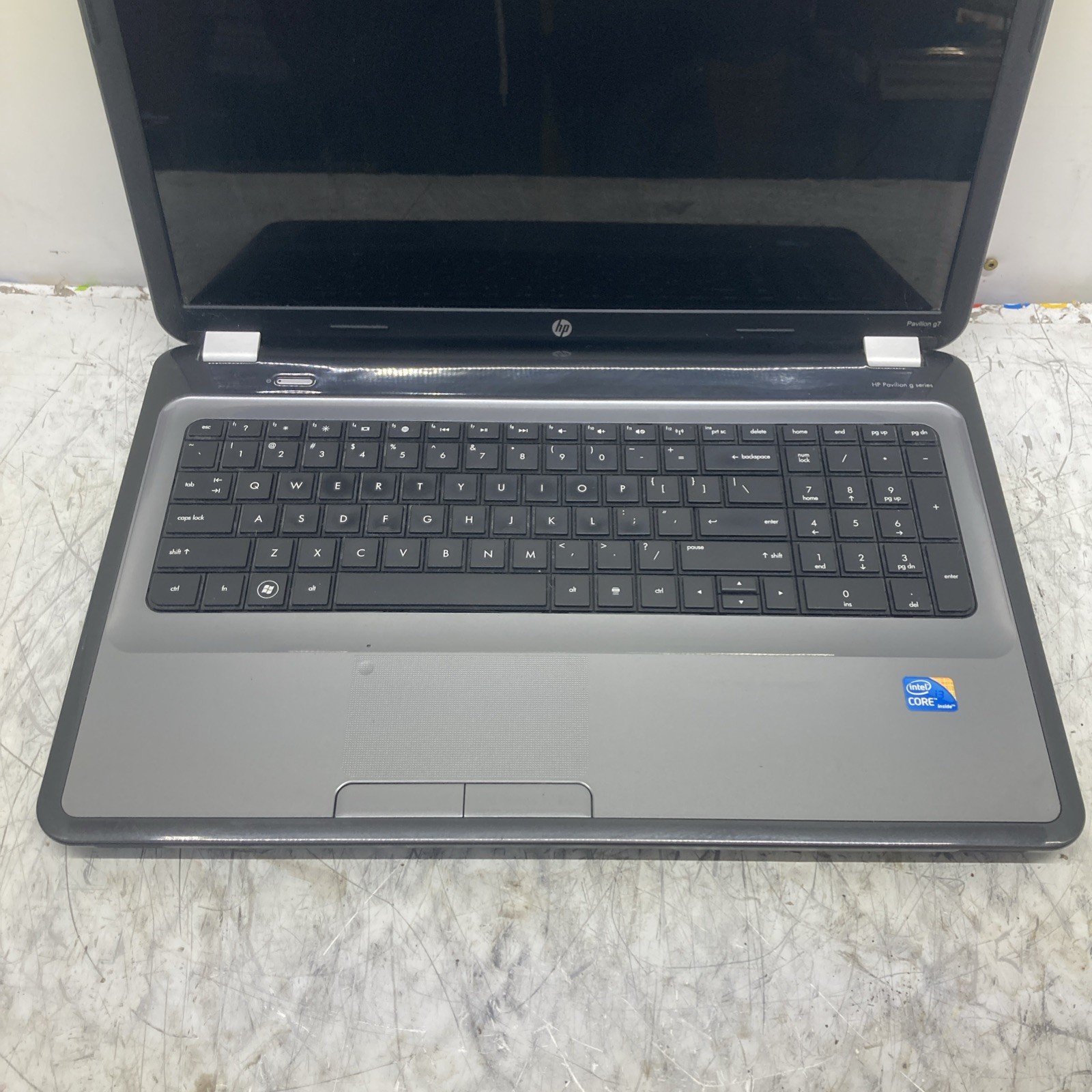 HP PAVILION G7 INTEL I3 M370 2.40GHz 6GB no HDD Boot to BIOS