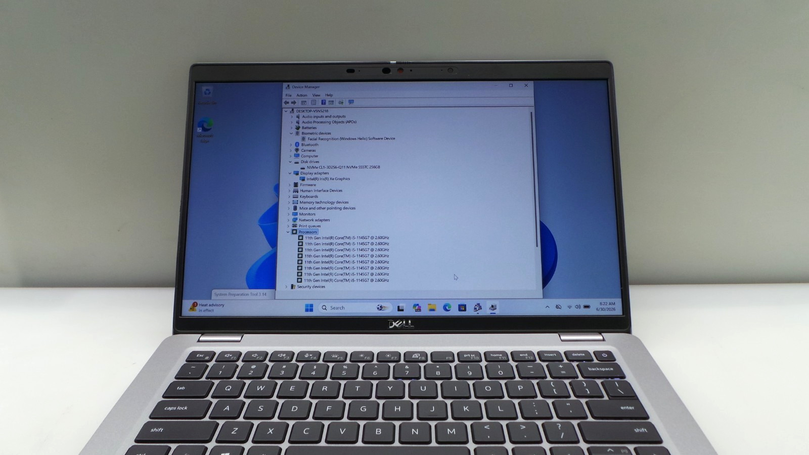 Dell Latitude 5420 | 14″ | i5-1145G7 2.60GHz | 8GB RAM 256GB NVMe | ***READ***