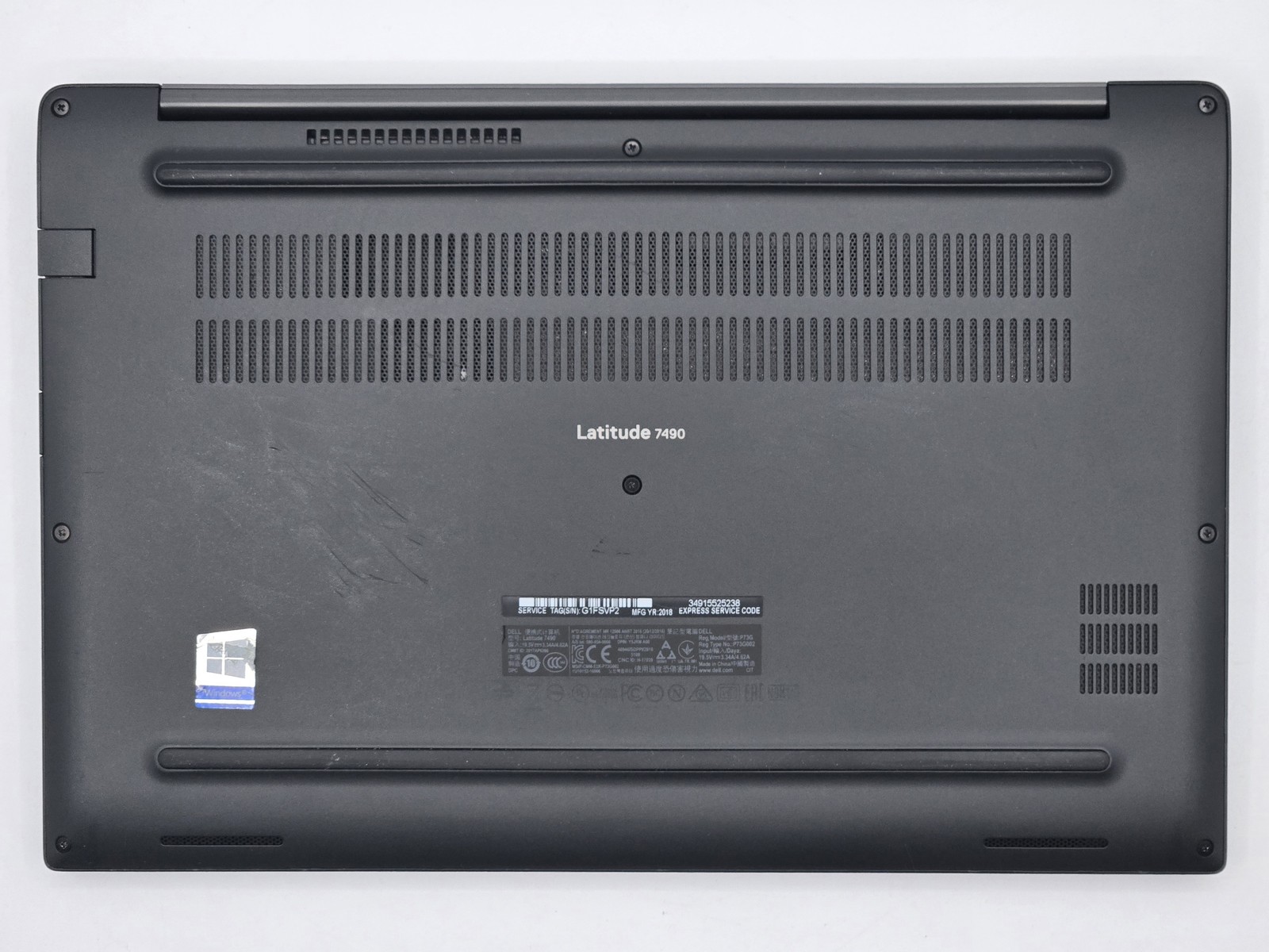 Dell Latitude 7490 14″ FHD I7-8650U 256GB SSD 16GB W11P Backlit Webcam