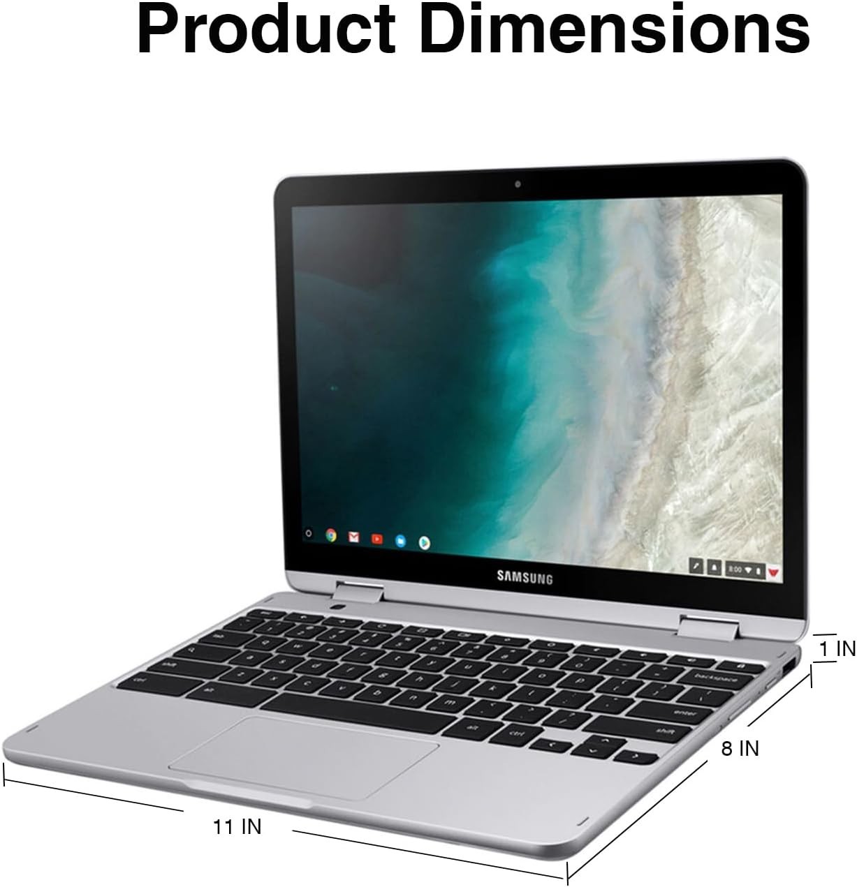 REN-Samsung Chromebook Plus V2 XE521QAB-M02US Light Titan 2-in-1 Laptop(Grade A)
