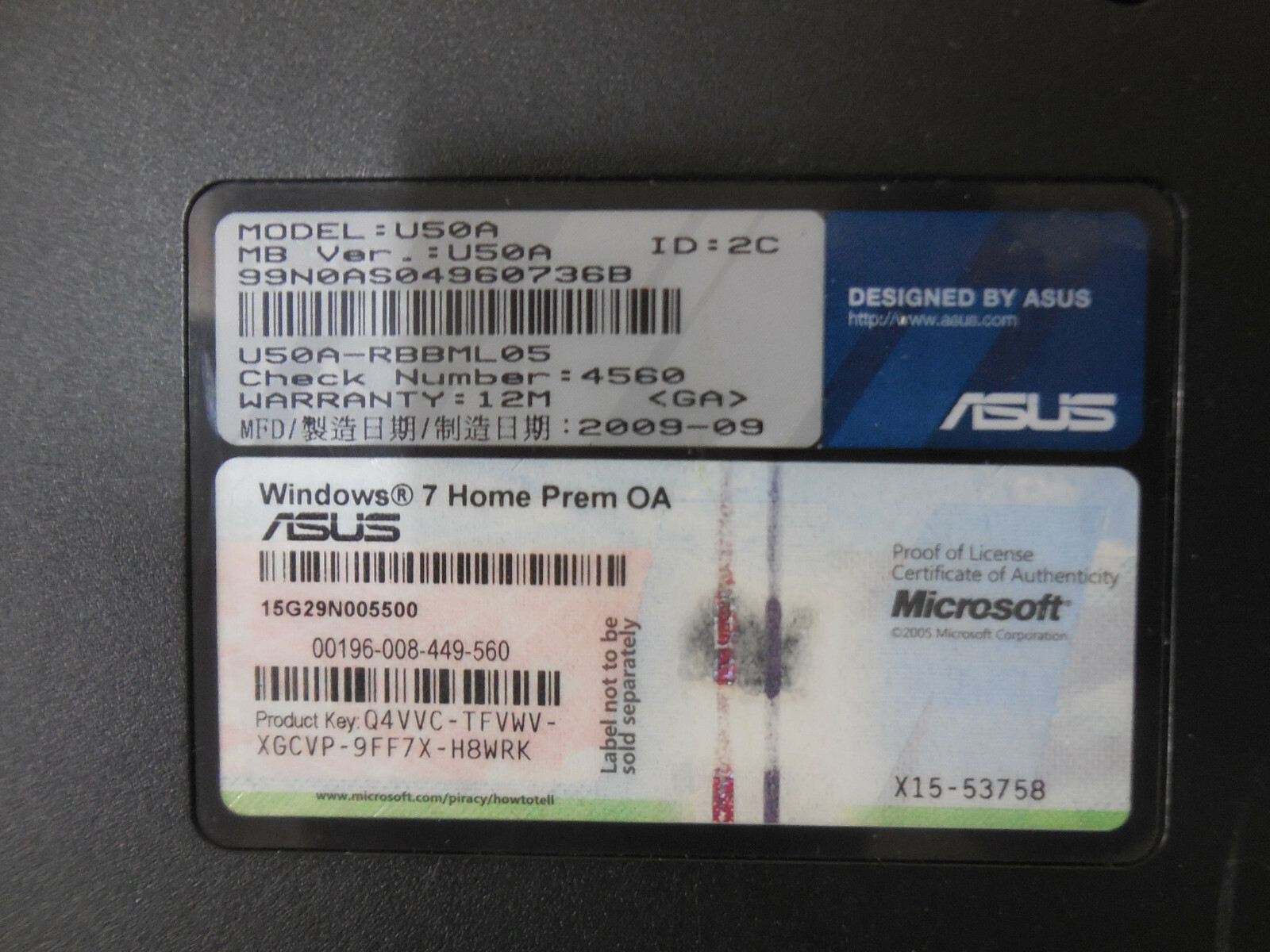 3 LAPTOPS LOT HP,ASUS,TOSHIBA.TESTED FOR POWER UP ONLY .