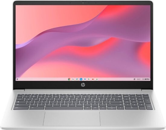 HP Chromebook 15.6″ HD Display, 4GB RAM, 64GB Emmc, Intel N200 (7J267UA#ABA)