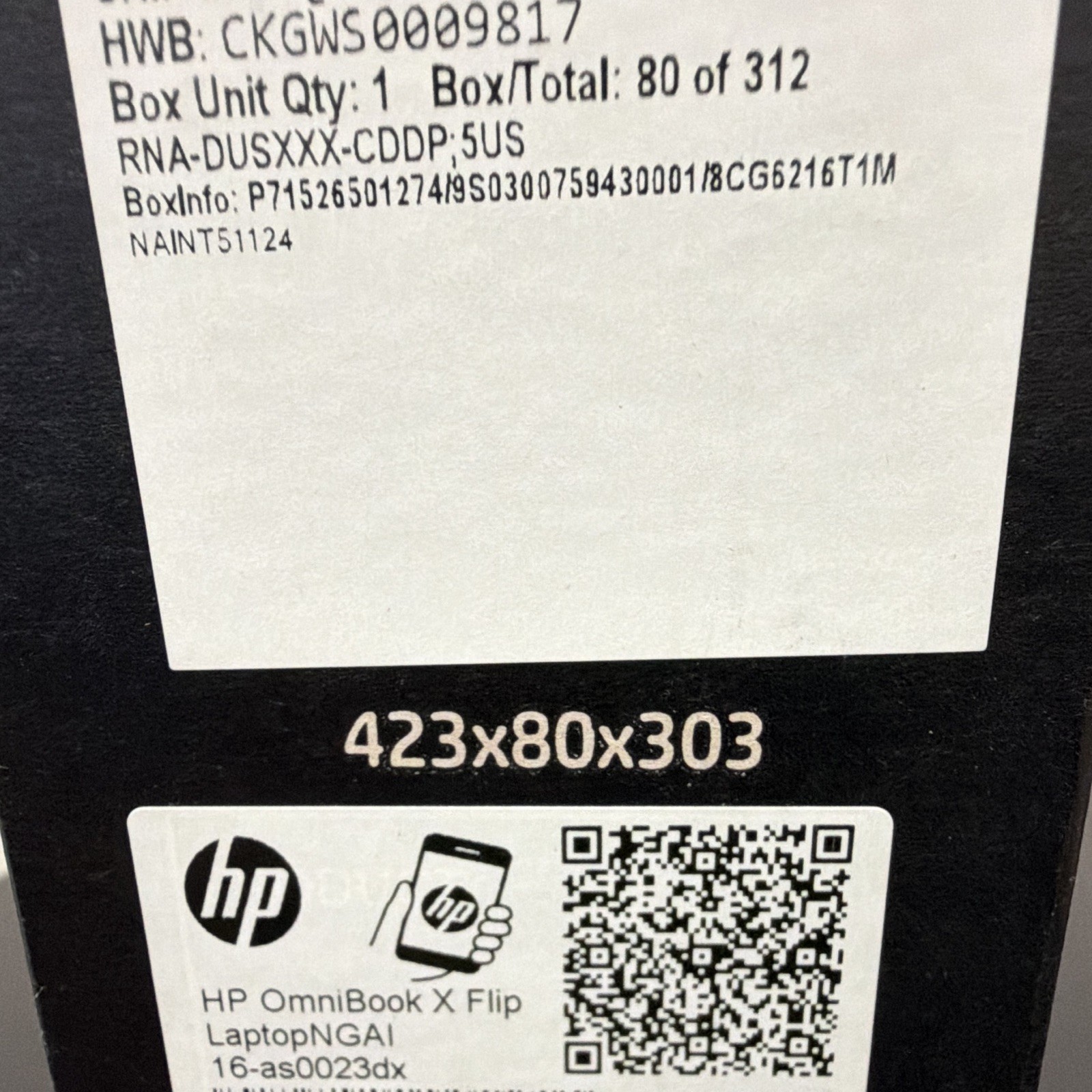 HP OmniBook X Flip 16-as0023dx Core Ultra 7 16GB 1TB SSD 16″ Touch W11