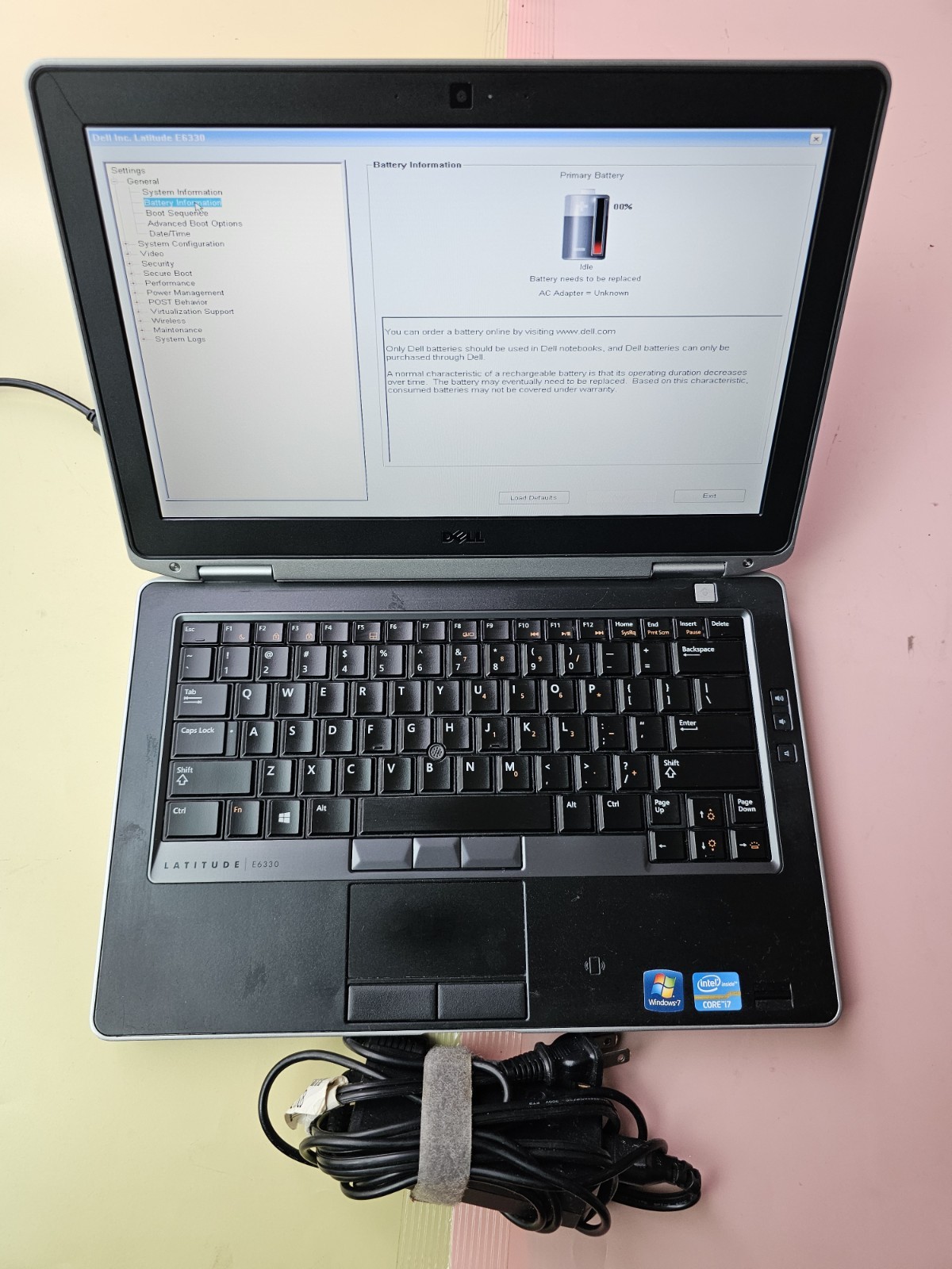 Dell Latitude E6330 Core i7-3520M 16GB RAM 128GB SSD WEBCAM BACKLIT BLUETOOTH