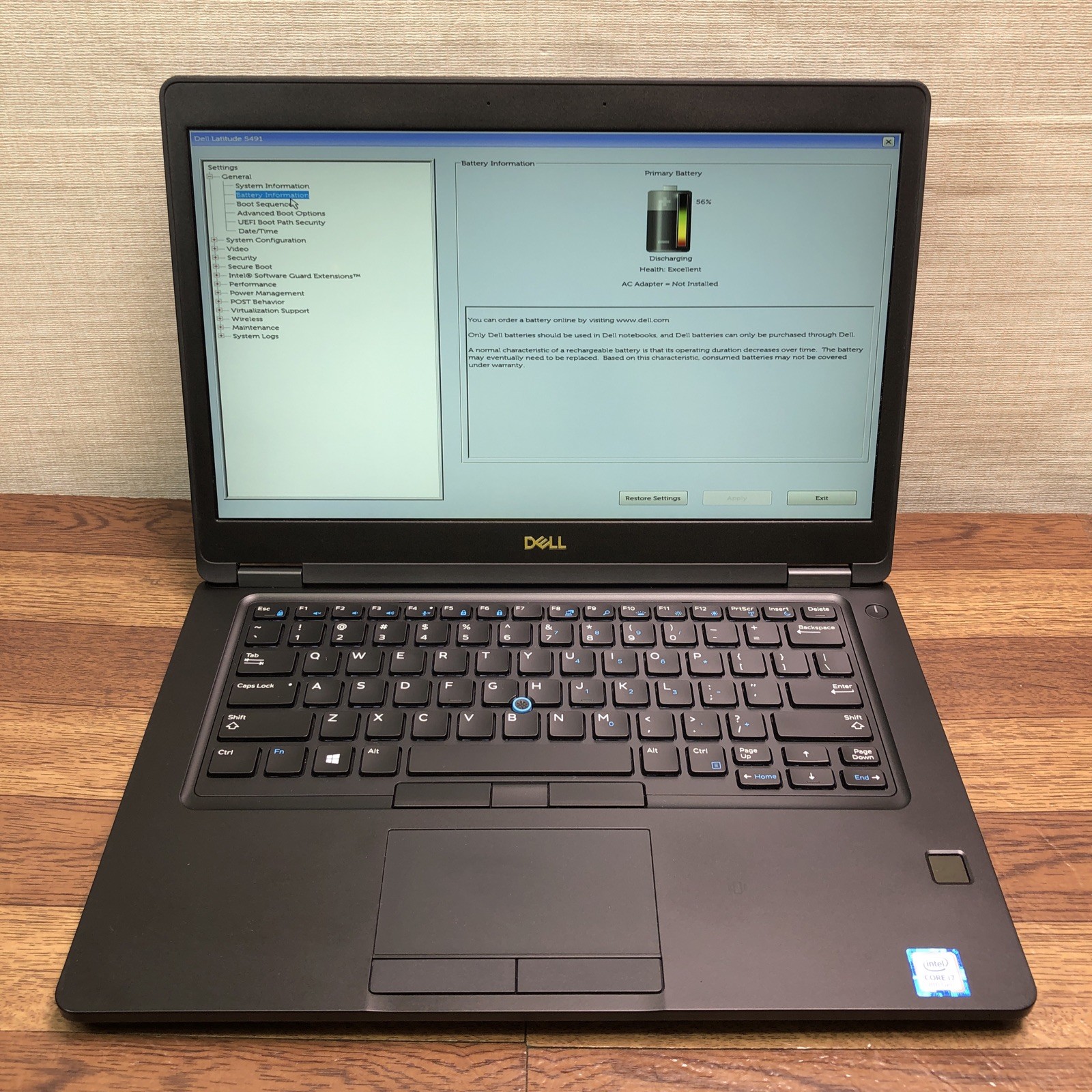 Dell Latitude 5491 14” Intel Core i7-8850H 2.6GHz 32GB RAM 512 GB SSD – No OS