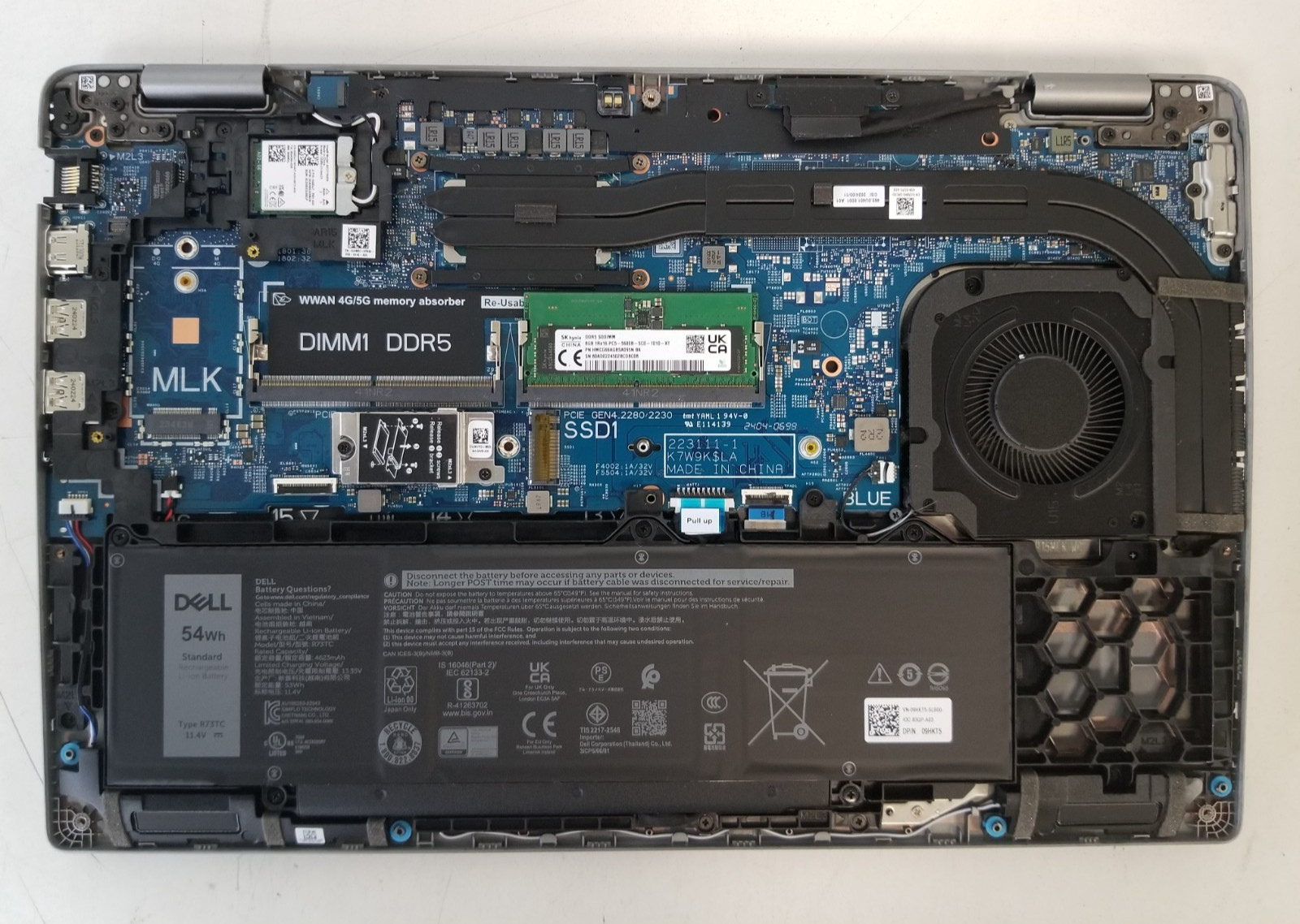Dell Latitude 5550 / Intel Core Ultra 5 125U / 8GB RAM / No SSD / FREE DELIVERY