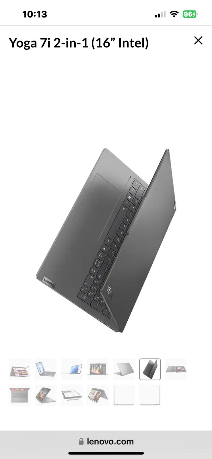 Yoga 7i 2-in-1 (16″ Intel)