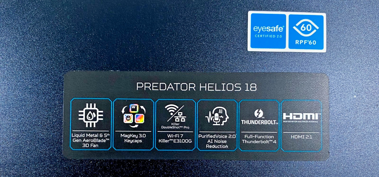 GAMING Acer Predator Helios 18 N23Q2 i9-14900HX 32GB RAM 2TB SSD GeForce RTX4090