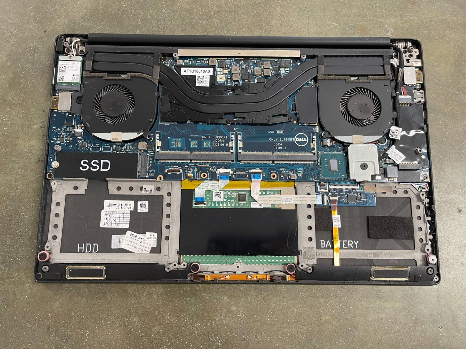 LOTX6 Dell Precision 5520 15.6″ Xeon E3-1505M M1200 SCREEN MOTHERBOARD READ