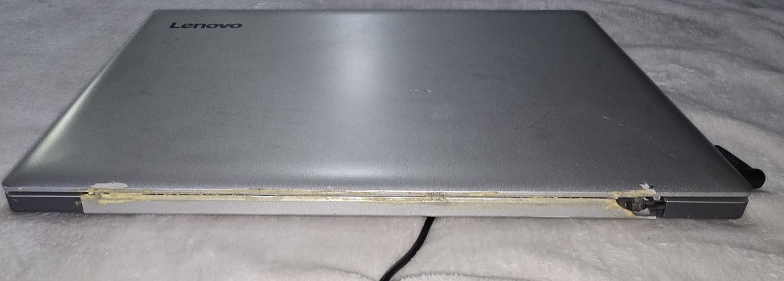 Lenova Idea Pad 320-15 /IAP Laptop Computer SILVER w/ Power Adapter Works READ
