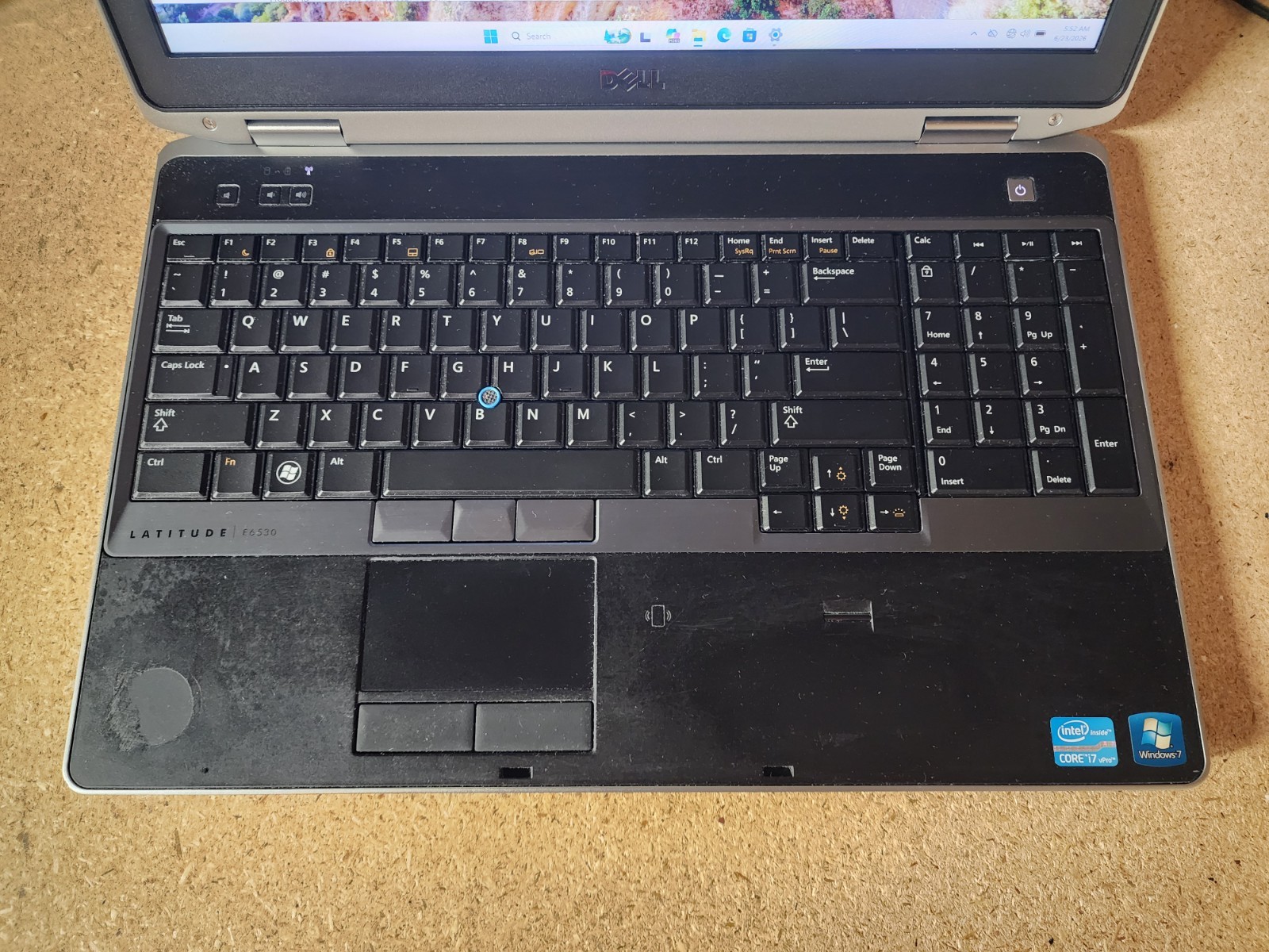 Dell Latitude E6530 Laptop i7-3520M 2.9GHz 8GB RAM 256GB SSD Win 11 Pro See Desc