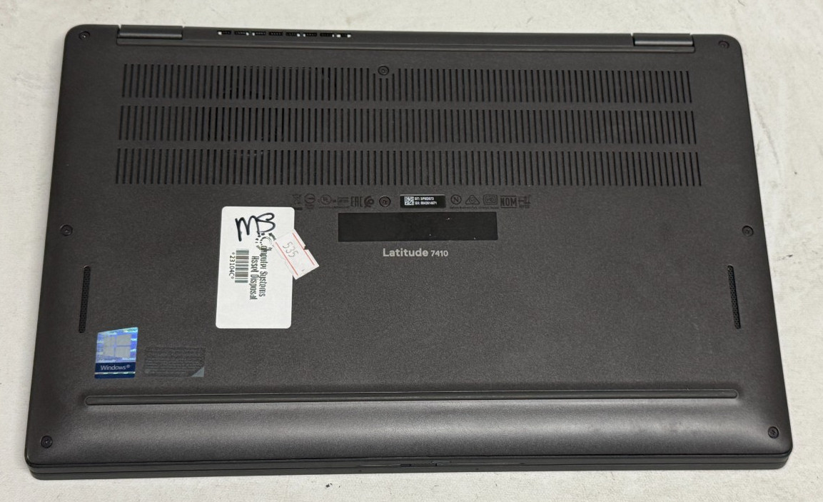 Dell Latitude 7410 14″ (i7-10610u 1.80GHz – 16GB RAM – 512GB SSD – Win11Home)*