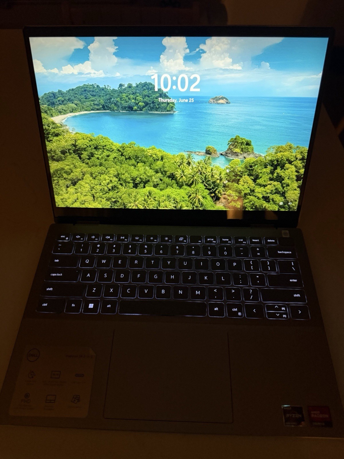 Dell Inspiron 14 2-in-1 14″ Touch Ryzen 5 5625U 8GB of RAM 512GB SSD Silver