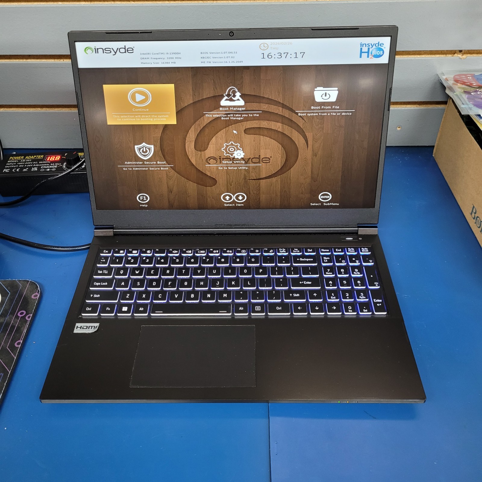 NP50RNC1 Clevo Sager 15.6″ i9-13900H 16GB RAM 1TB SSD GeForce RTX 3050 Win 11