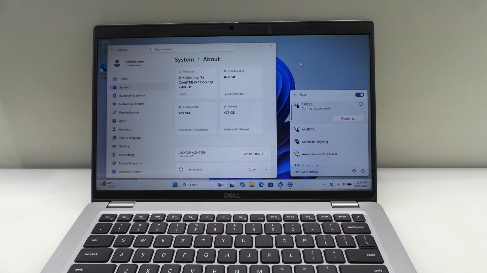 Dell Latitude 5420 | 14″ | i5-1135G7 2.40GHz | 16GB RAM 512GB NVMe | ***READ***