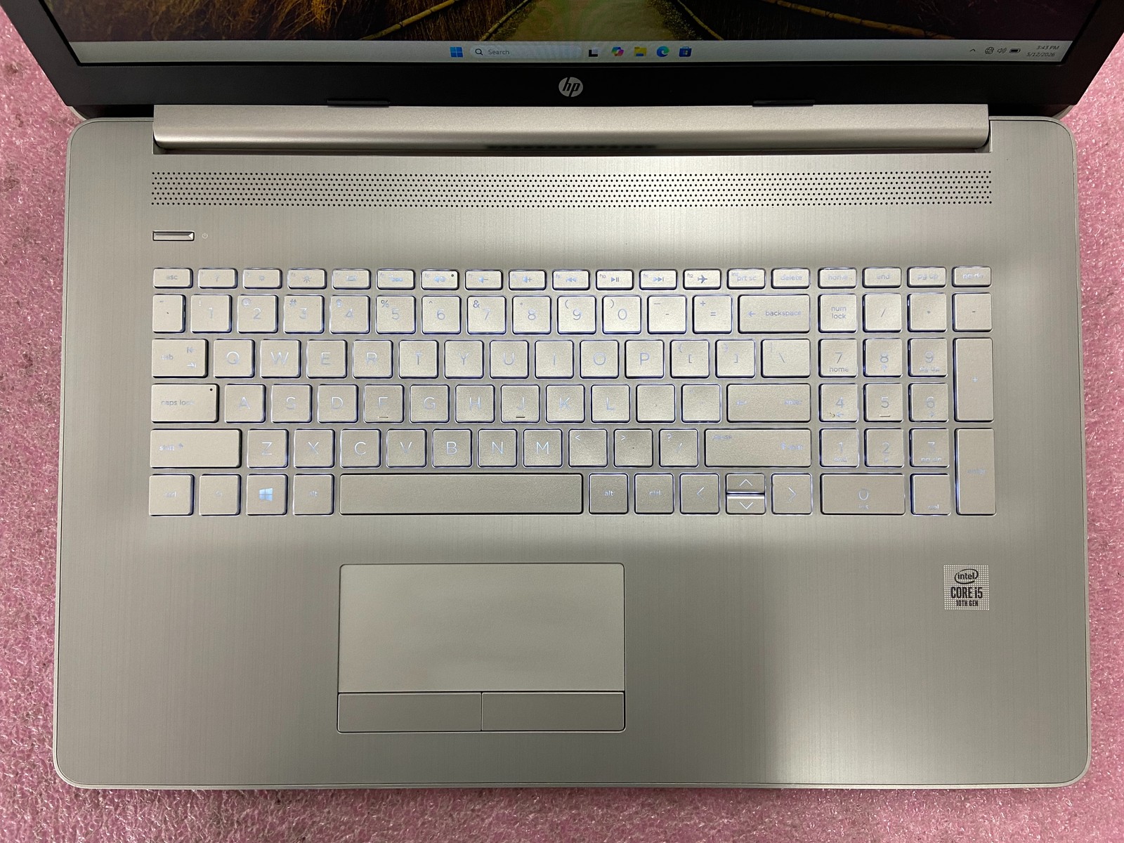 HP Laptop 17-by2053cl 17″ i5-10210U 8GB 512GB SSD+1TB HDD Win 11 *Read* – LP44A