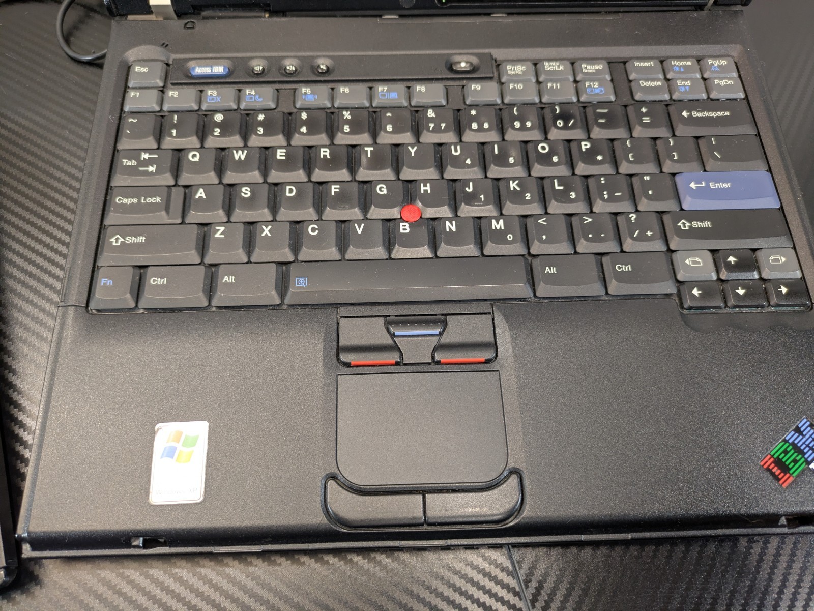(2) IBM ThinkPad T41 Vintage Laptops XP 768 MB RAM 40GB IBM Era Excellent, READ