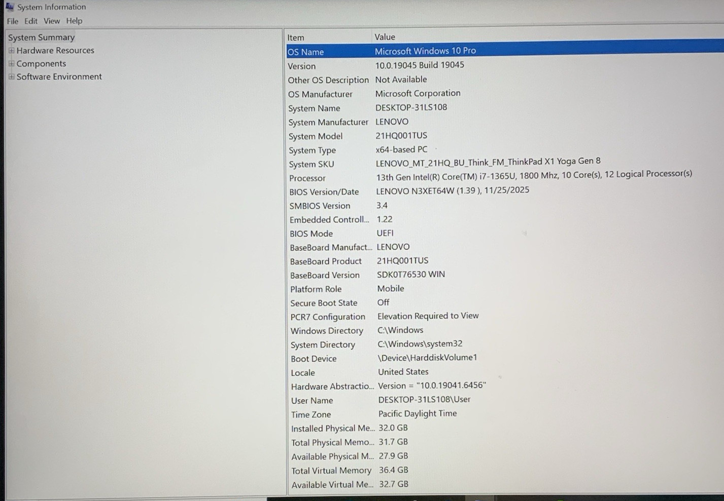 Lenovo ThinkPad X1 Yoga Gen 8 Touchscreen | Intel i7-1365U 1TB NVMe 32GB DDR5